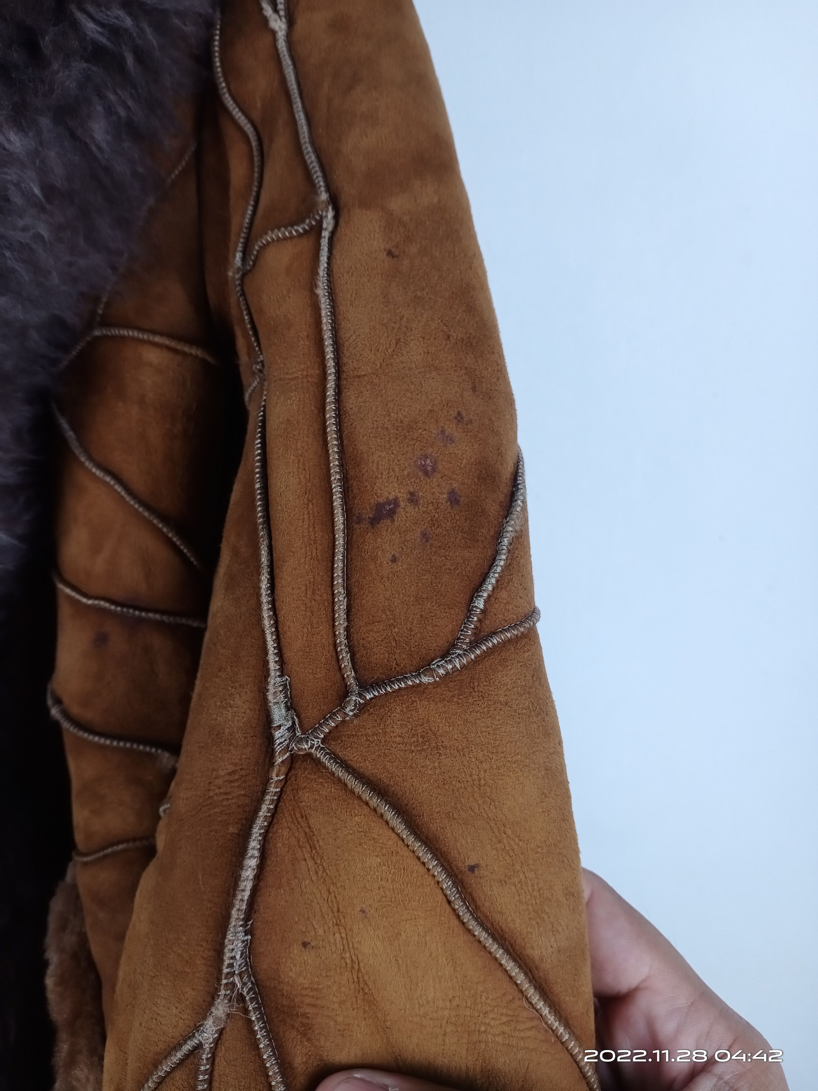 Japanese Brand 💥RARE💥Vintage Unbrand Sheepskin Faux Fur Jacket Size US M / EU 48-50 / 2 - 11 Thumbnail