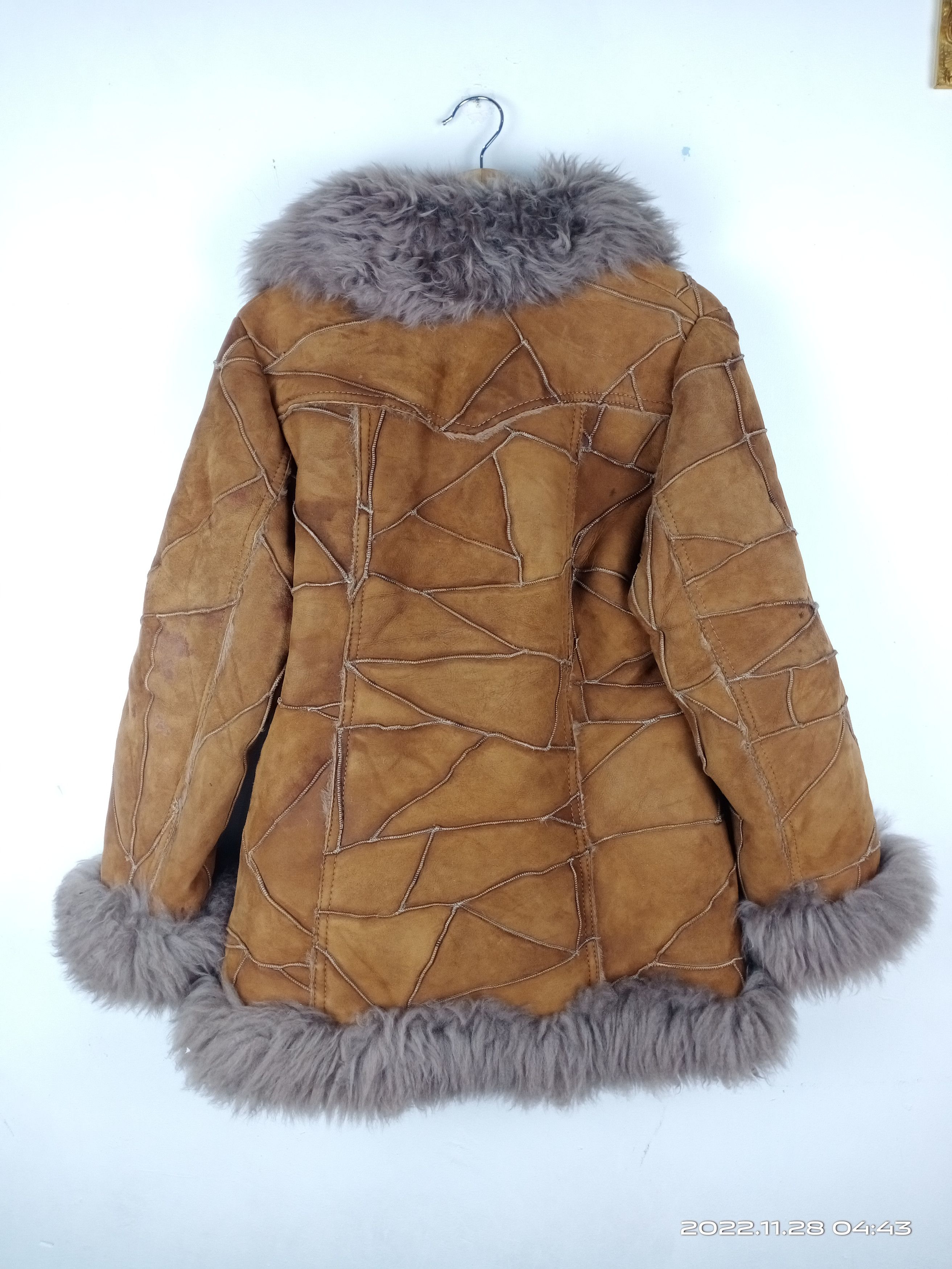 Japanese Brand 💥RARE💥Vintage Unbrand Sheepskin Faux Fur Jacket Size US M / EU 48-50 / 2 - 15 Thumbnail