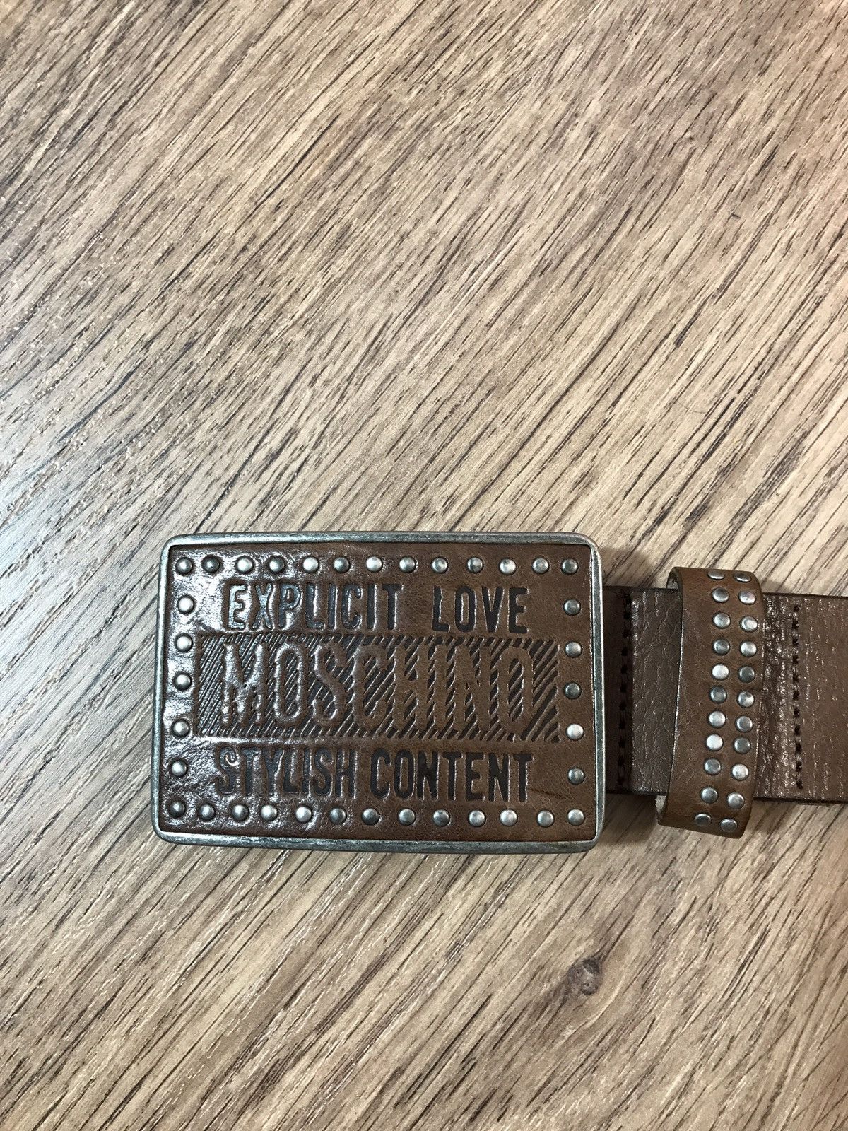 Lucky Brand Moschino Leather rare belt Size ONE SIZE - 2 Thumbnail