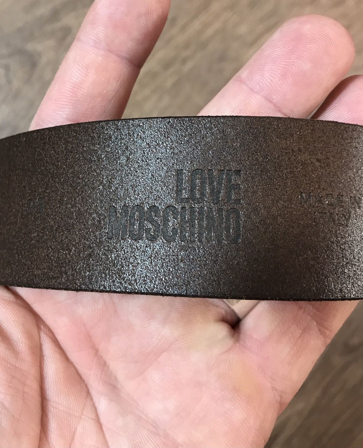 Lucky Brand Moschino Leather rare belt Size ONE SIZE - 6 Thumbnail