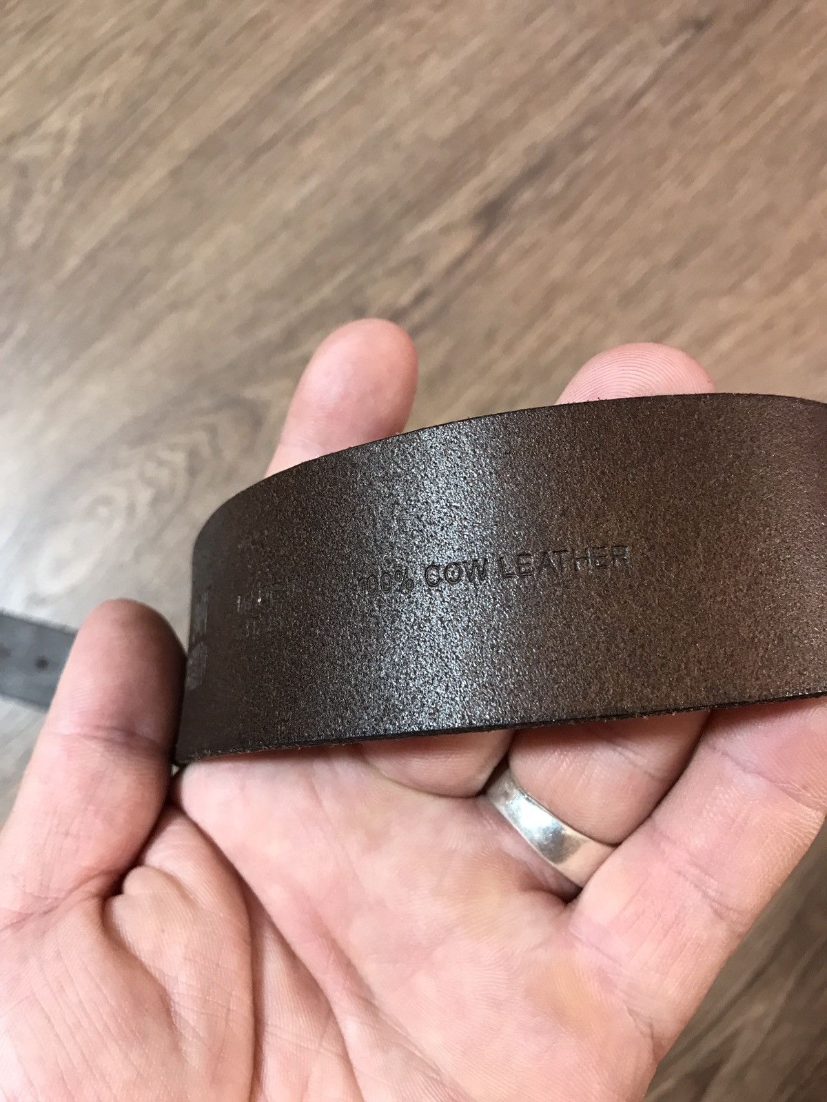 Lucky Brand Moschino Leather rare belt Size ONE SIZE - 8 Thumbnail