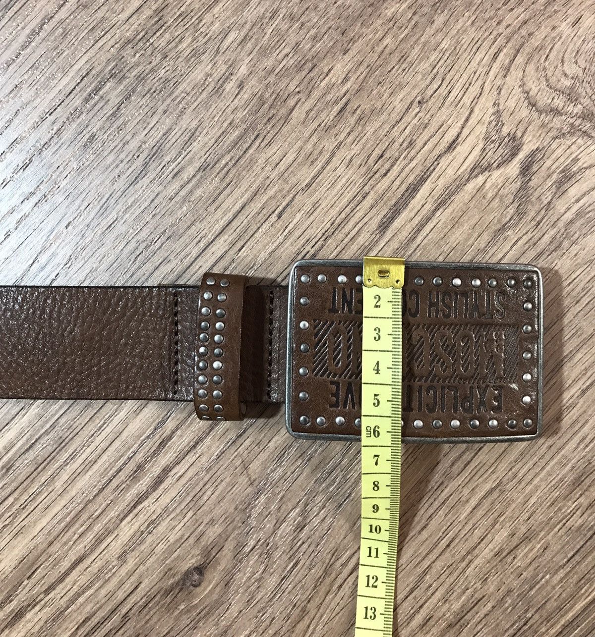 Lucky Brand Moschino Leather rare belt Size ONE SIZE - 15 Thumbnail