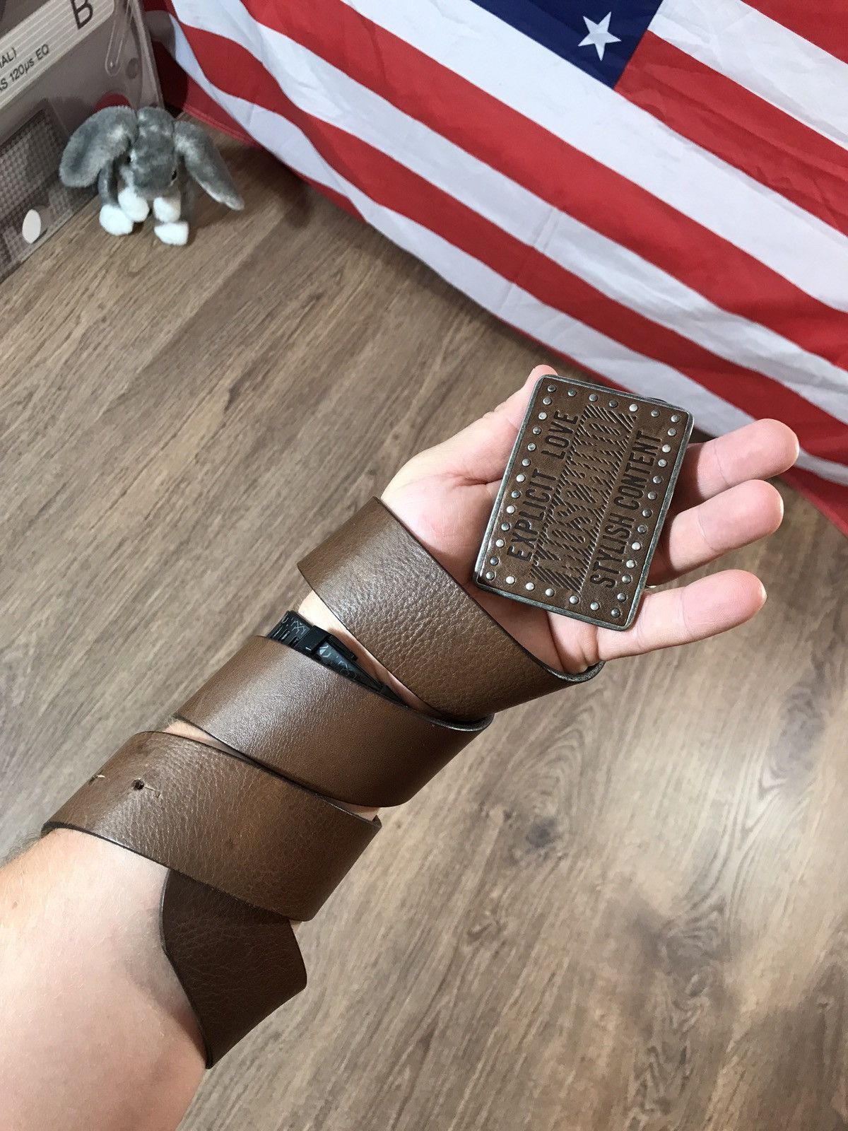 Lucky Brand Moschino Leather rare belt Size ONE SIZE - 1 Thumbnail