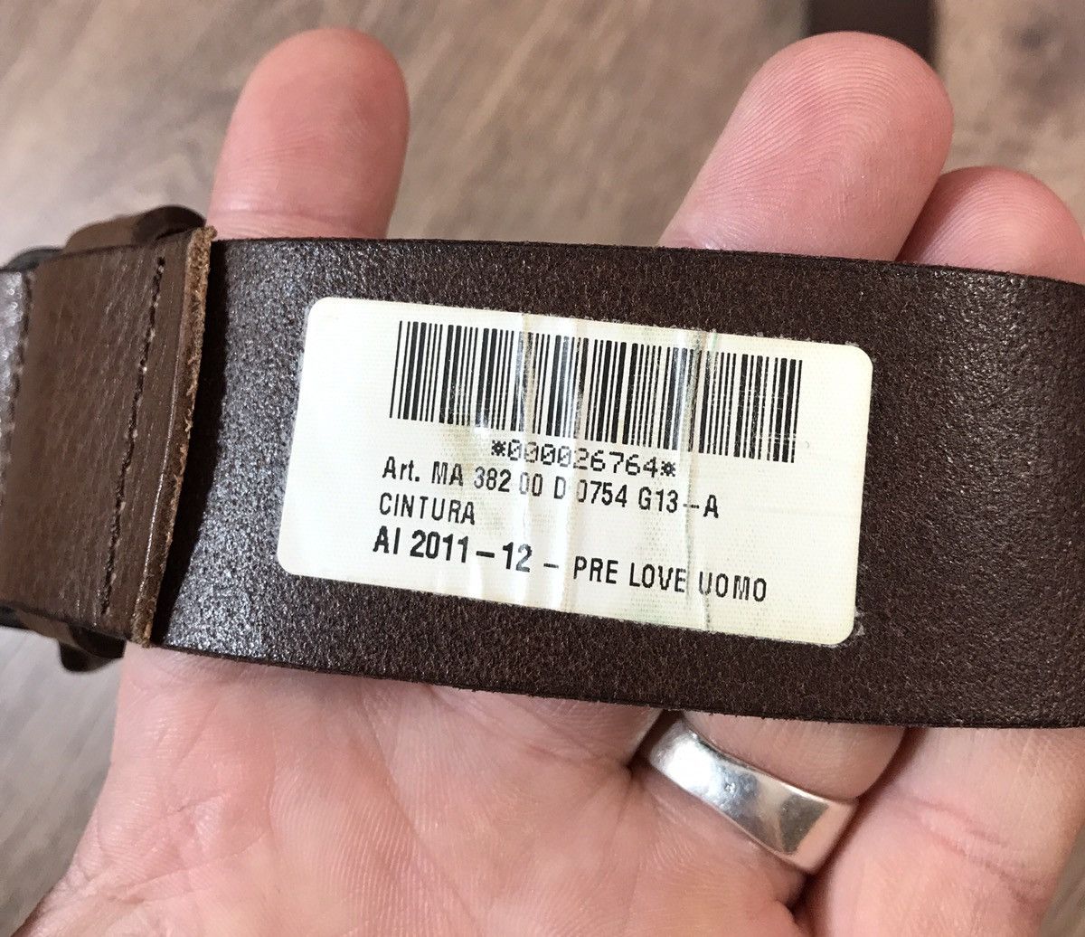 Lucky Brand Moschino Leather rare belt Size ONE SIZE - 4 Thumbnail