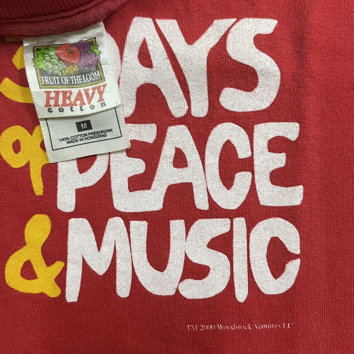 Band Tees 90’s Woodstock Music And Art Fair T Shirt Size US M / EU 48-50 / 2 - 4 Thumbnail
