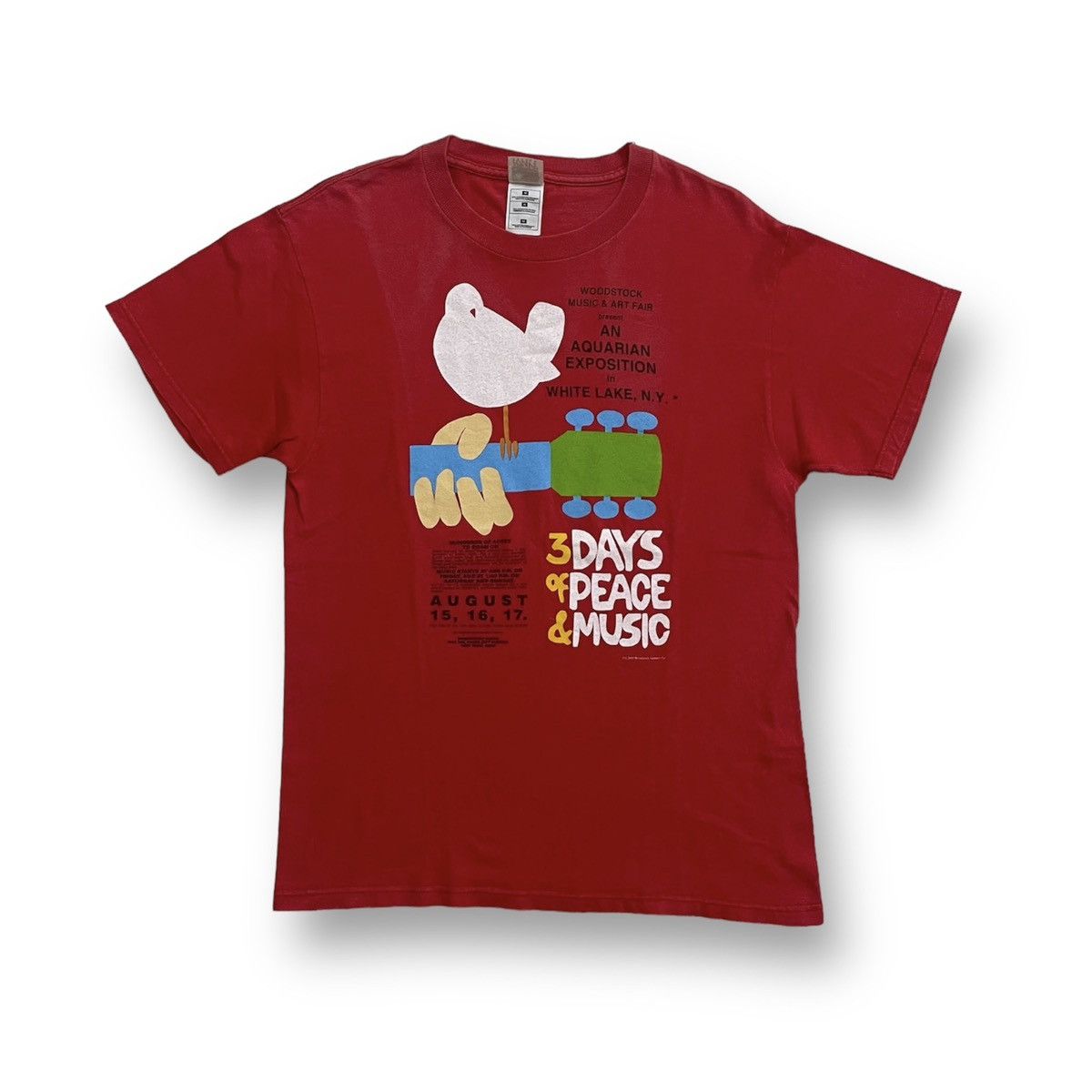 Band Tees 90’s Woodstock Music And Art Fair T Shirt Size US M / EU 48-50 / 2 - 1 Thumbnail