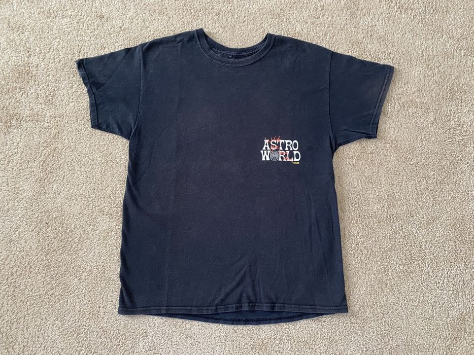 Travis Scott Concert Shirt Astroworld 2018 Wish You Were Here Tour Tee  Shirt M