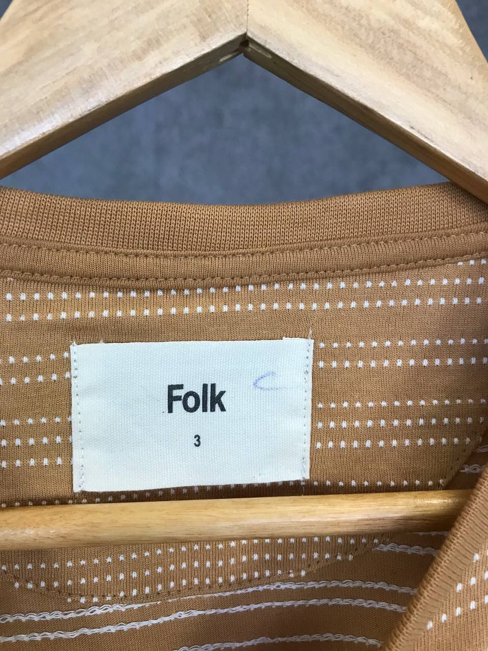 Folk Folk tee Size US M / EU 48-50 / 2 - 3 Thumbnail