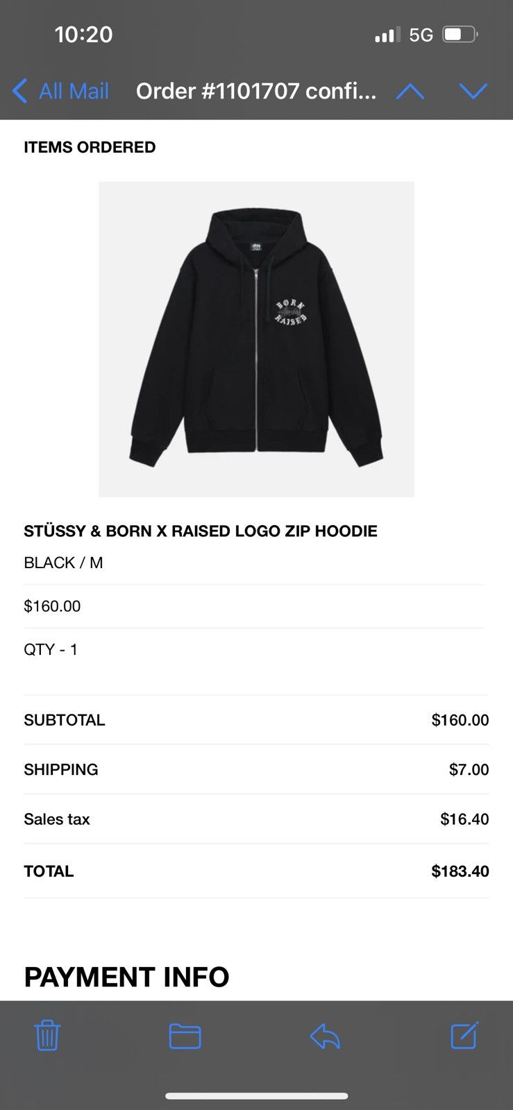 Stussy Stussy Born x Raised Zip up hoodie | Grailed