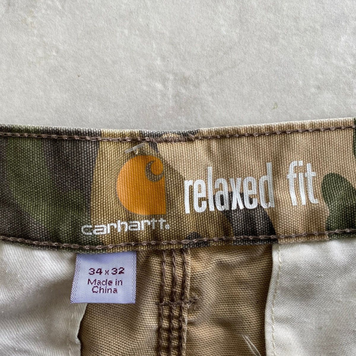 Carhartt Carhartt Relaxed Fit Camo Cargo Pants Size US 34 / EU 50 - 5 Thumbnail