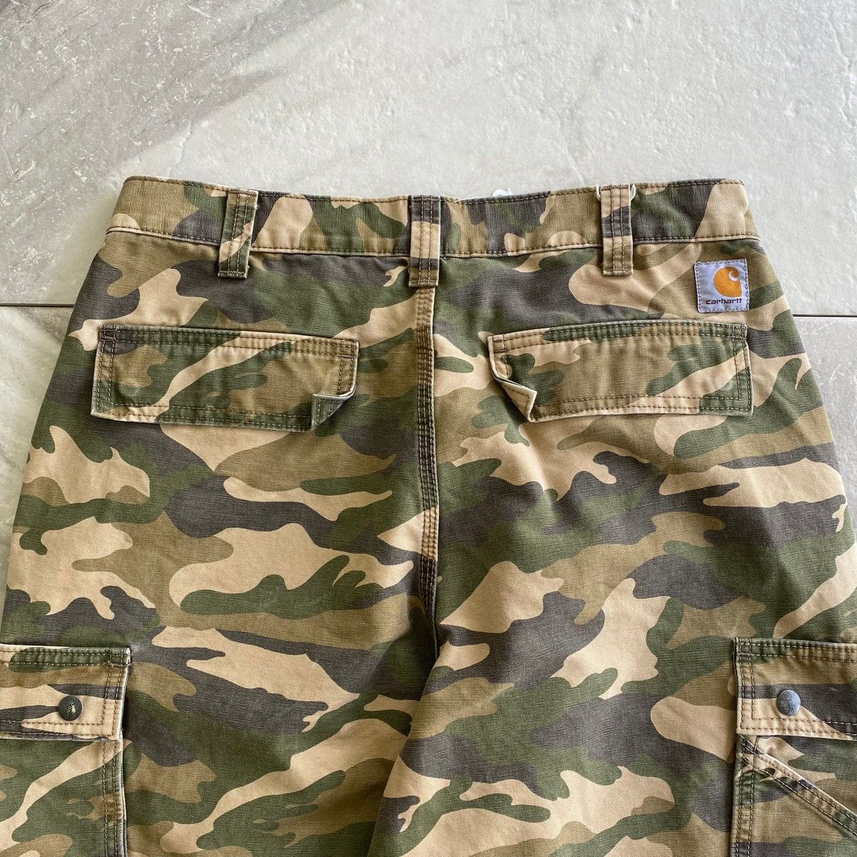Carhartt Carhartt Relaxed Fit Camo Cargo Pants Size US 34 / EU 50 - 4 Thumbnail