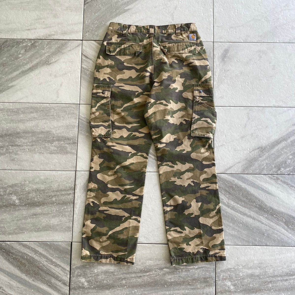 Carhartt Carhartt Relaxed Fit Camo Cargo Pants Size US 34 / EU 50 - 3 Thumbnail