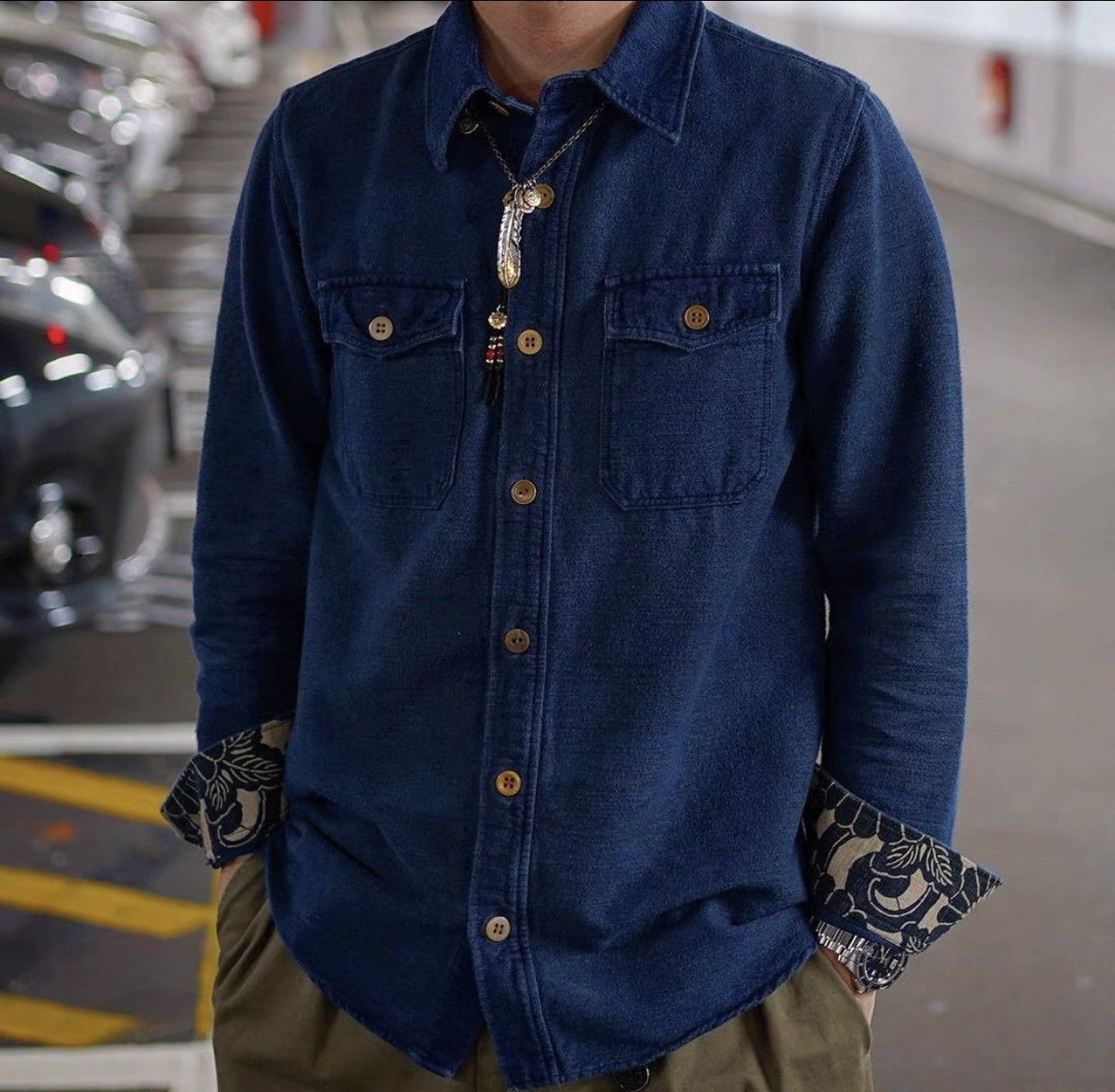 S] Visvim Black Elk Flannel L/S Check Shirt
