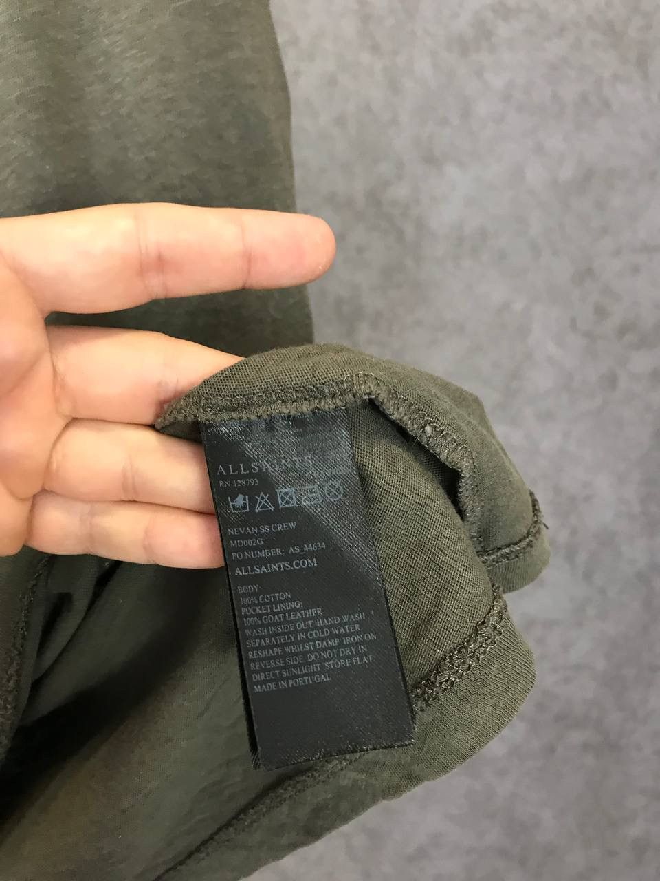 Allsaints Allsaints pocket tee Size US M / EU 48-50 / 2 - 5 Thumbnail