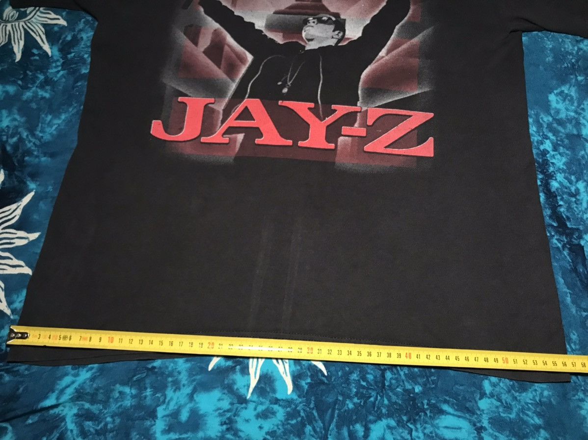 Jay-Z Vintage 2010 JAY-Z BPIII Blueprint 3 Concert Tour Rap Tee Size US L / EU 52-54 / 3 - 3 Thumbnail