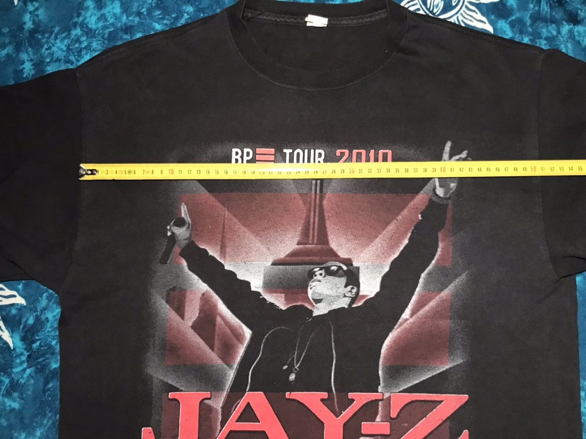 Jay-Z Vintage 2010 JAY-Z BPIII Blueprint 3 Concert Tour Rap Tee Size US L / EU 52-54 / 3 - 8 Thumbnail