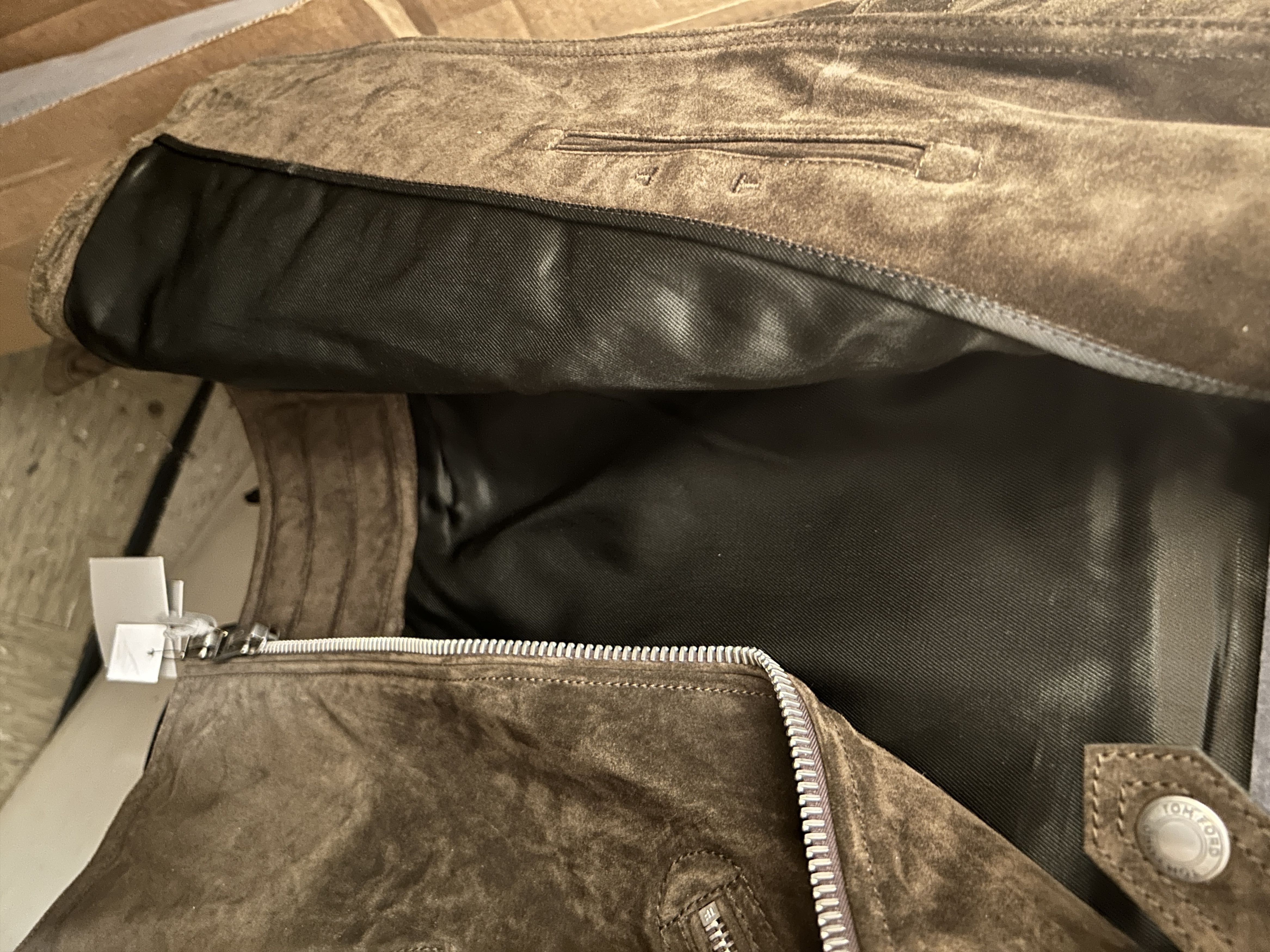 Tom Ford Tom ford Icon suede Jacket Brown Biker Motocycle size IT 44 Size US S / EU 44-46 / 1 - 4 Thumbnail