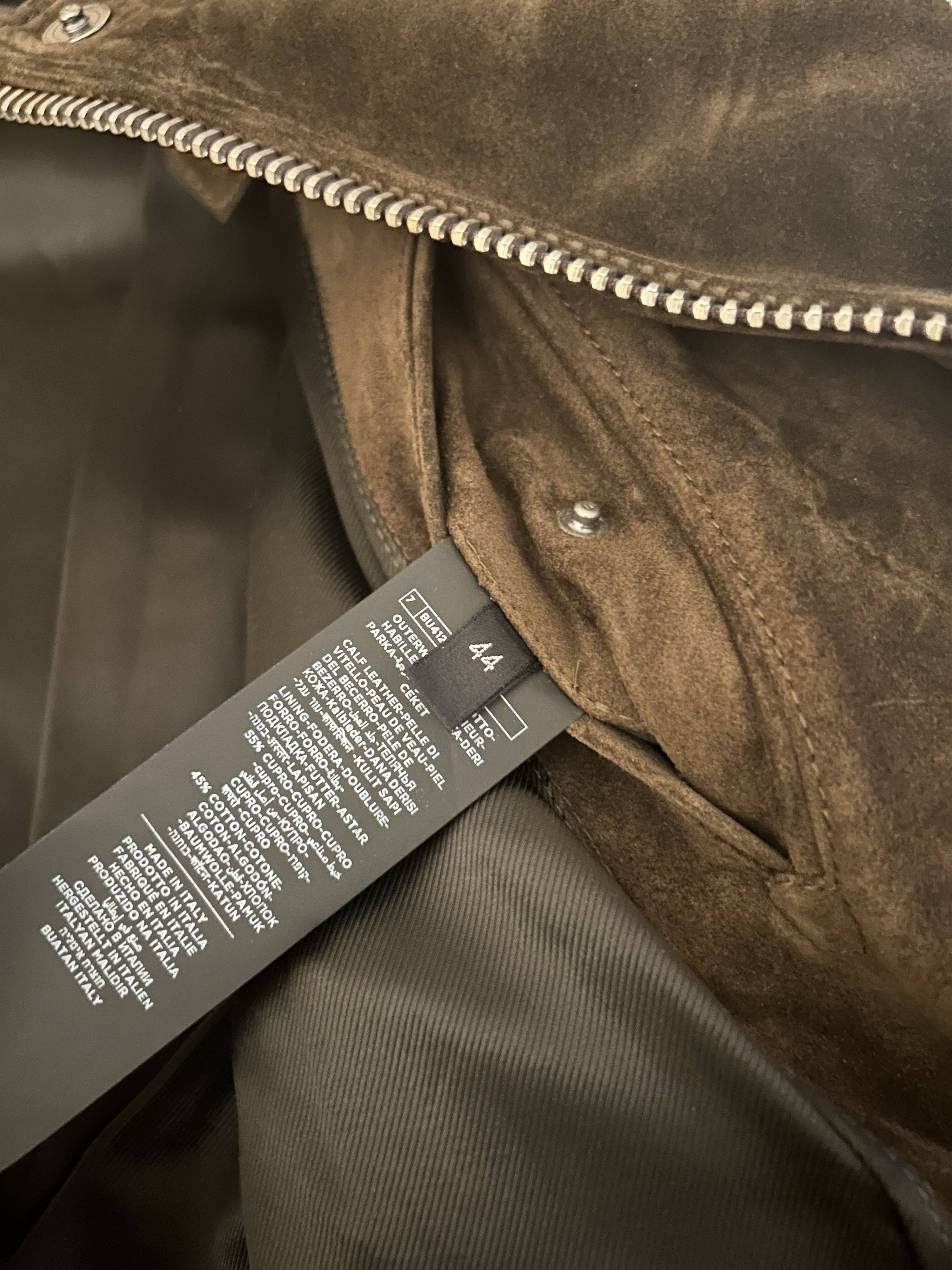 Tom Ford Tom ford Icon suede Jacket Brown Biker Motocycle size IT 44 Size US S / EU 44-46 / 1 - 5 Thumbnail