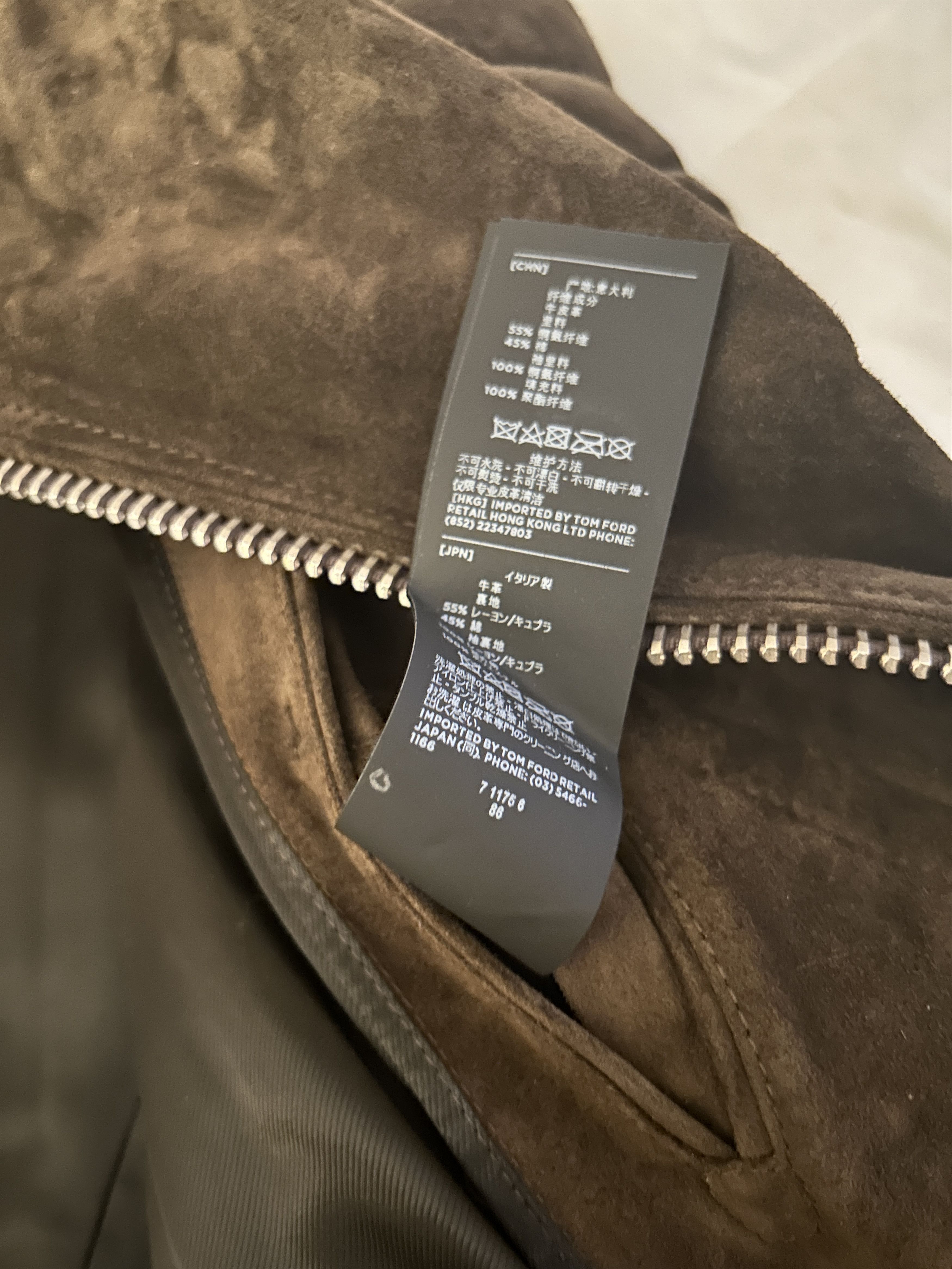 Tom Ford Tom ford Icon suede Jacket Brown Biker Motocycle size IT 44 Size US S / EU 44-46 / 1 - 13 Thumbnail