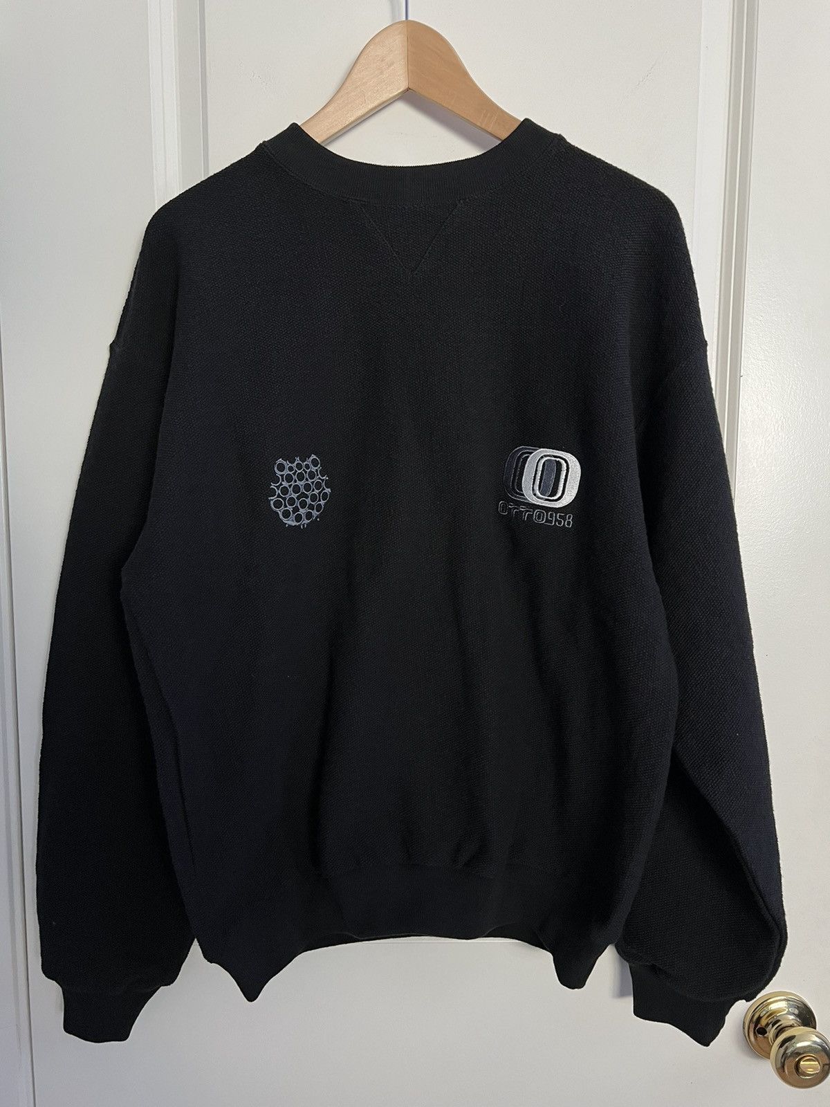 トップス OTTO 958 Streaking Crewneck - Black O958 Long Sleeve - Black · OTTO 958