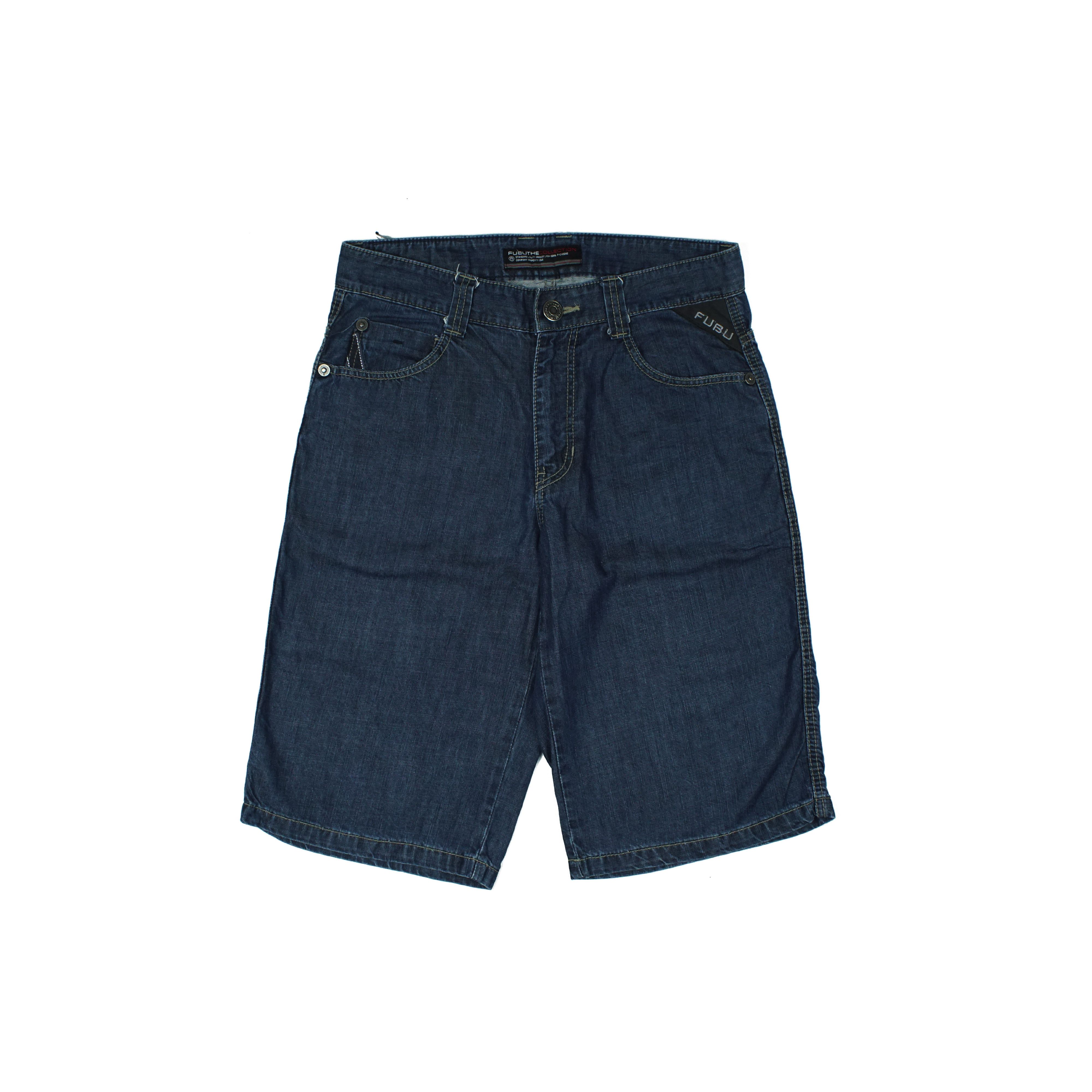 Fubu *NoTariff Y2K Fubu NYC Denim Jorts Size US 31 - 3 Thumbnail