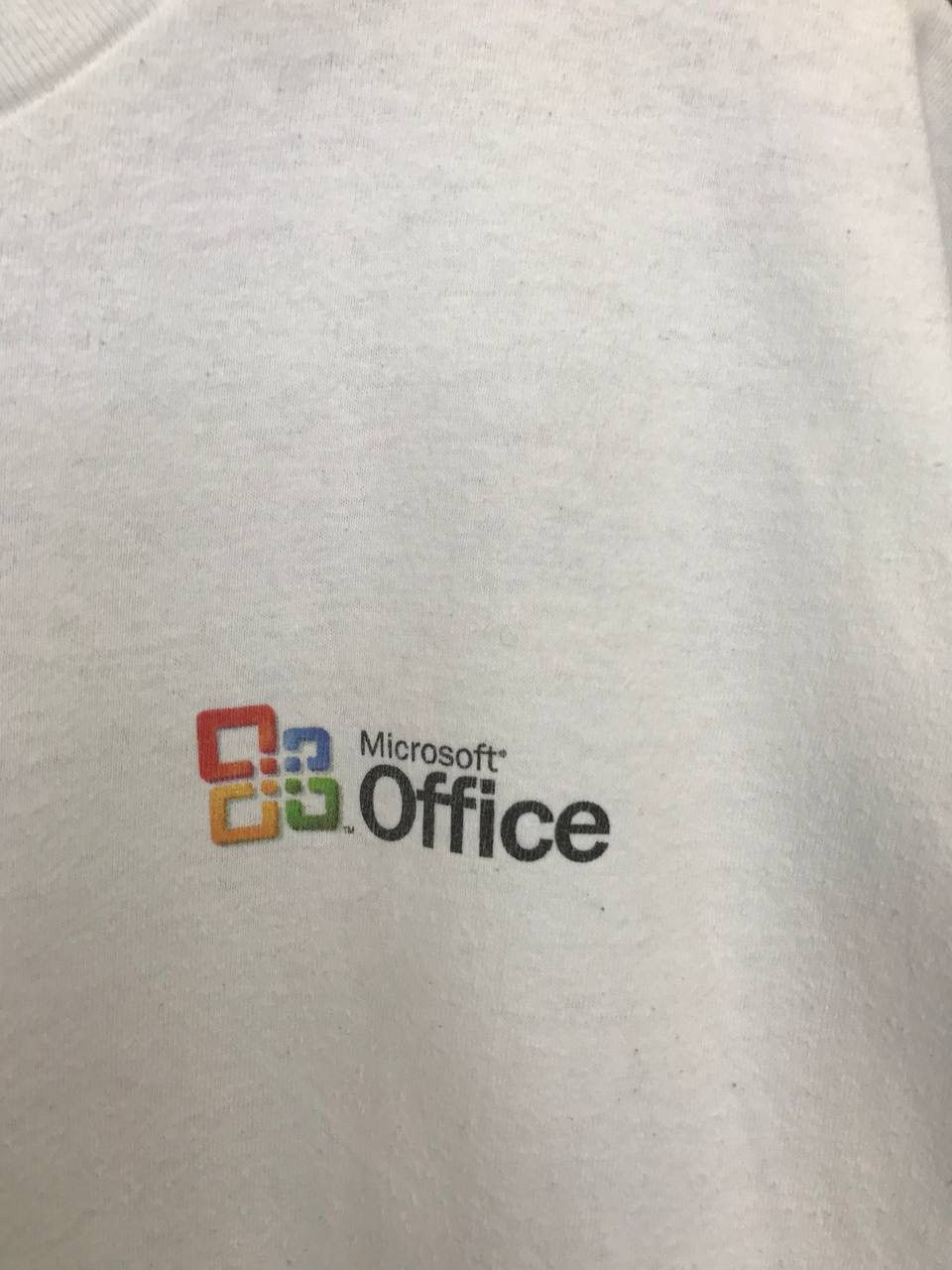 Microsoft × Vintage Microsoft Office vintage overprinted tee Size US XL / EU 56 / 4 - 4 Thumbnail