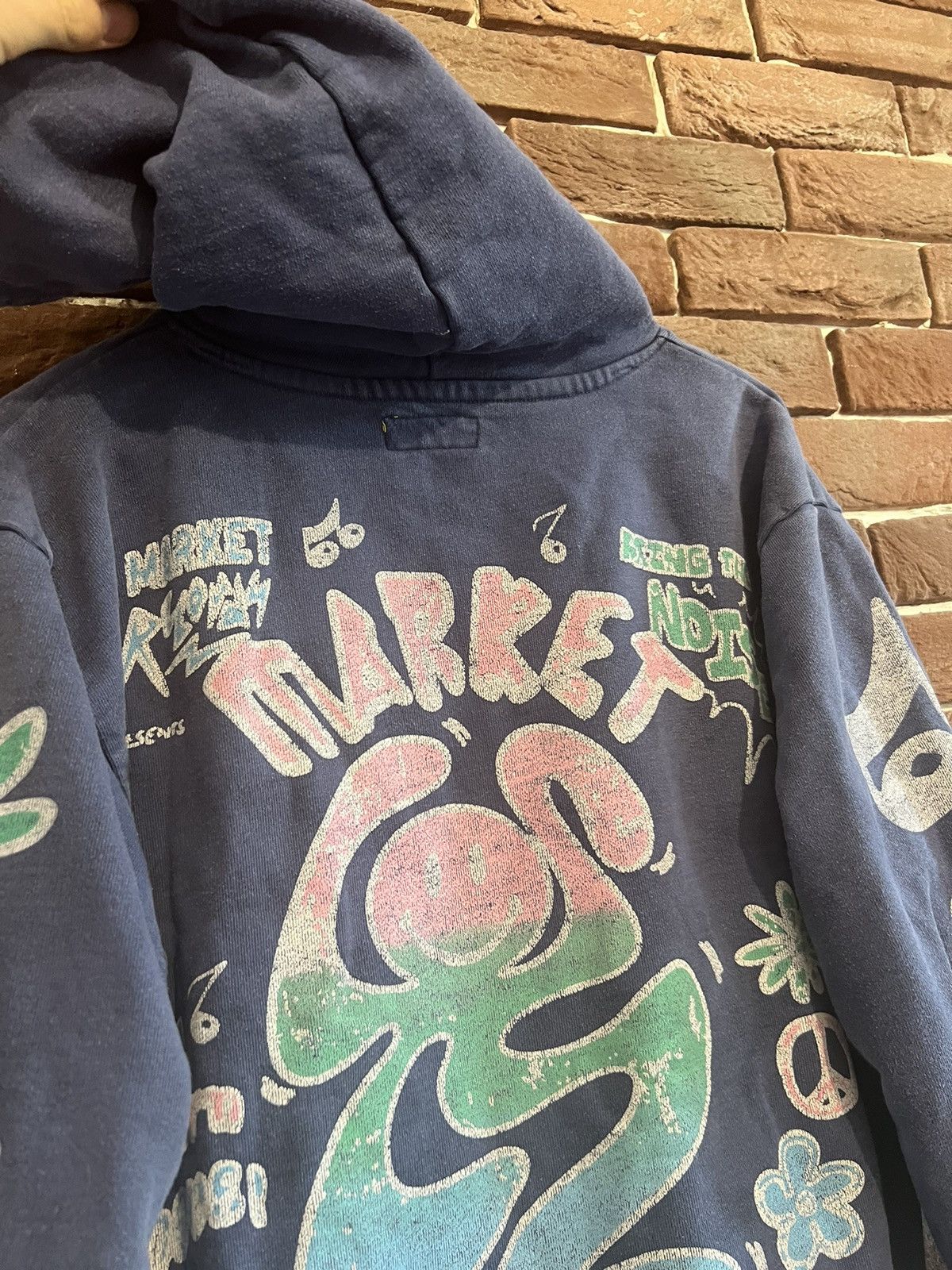 Market Chinatown Market Smiley Records Studio Hoodie Medium Hype Size US M / EU 48-50 / 2 - 7 Thumbnail