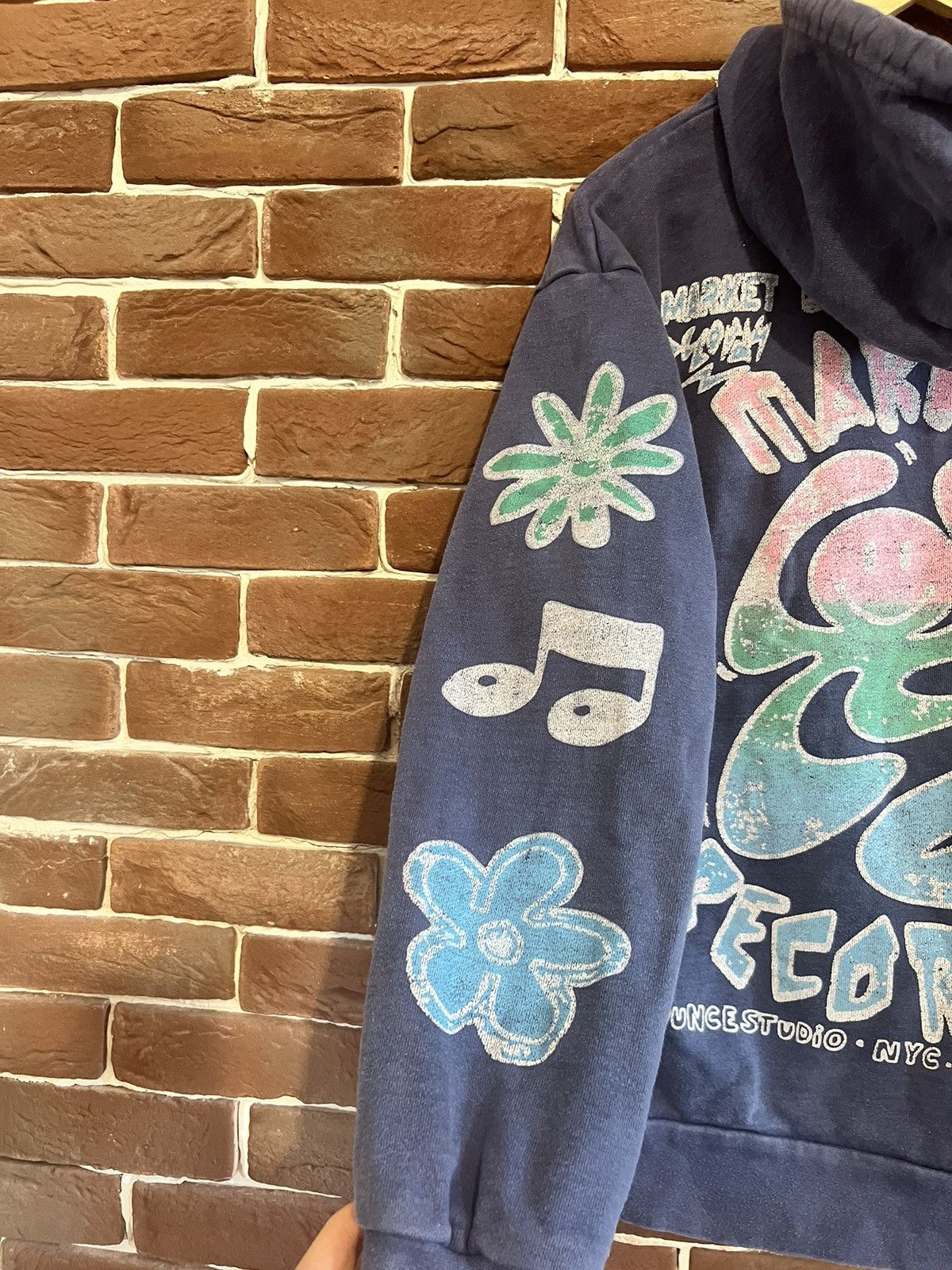 Market Chinatown Market Smiley Records Studio Hoodie Medium Hype Size US M / EU 48-50 / 2 - 5 Thumbnail