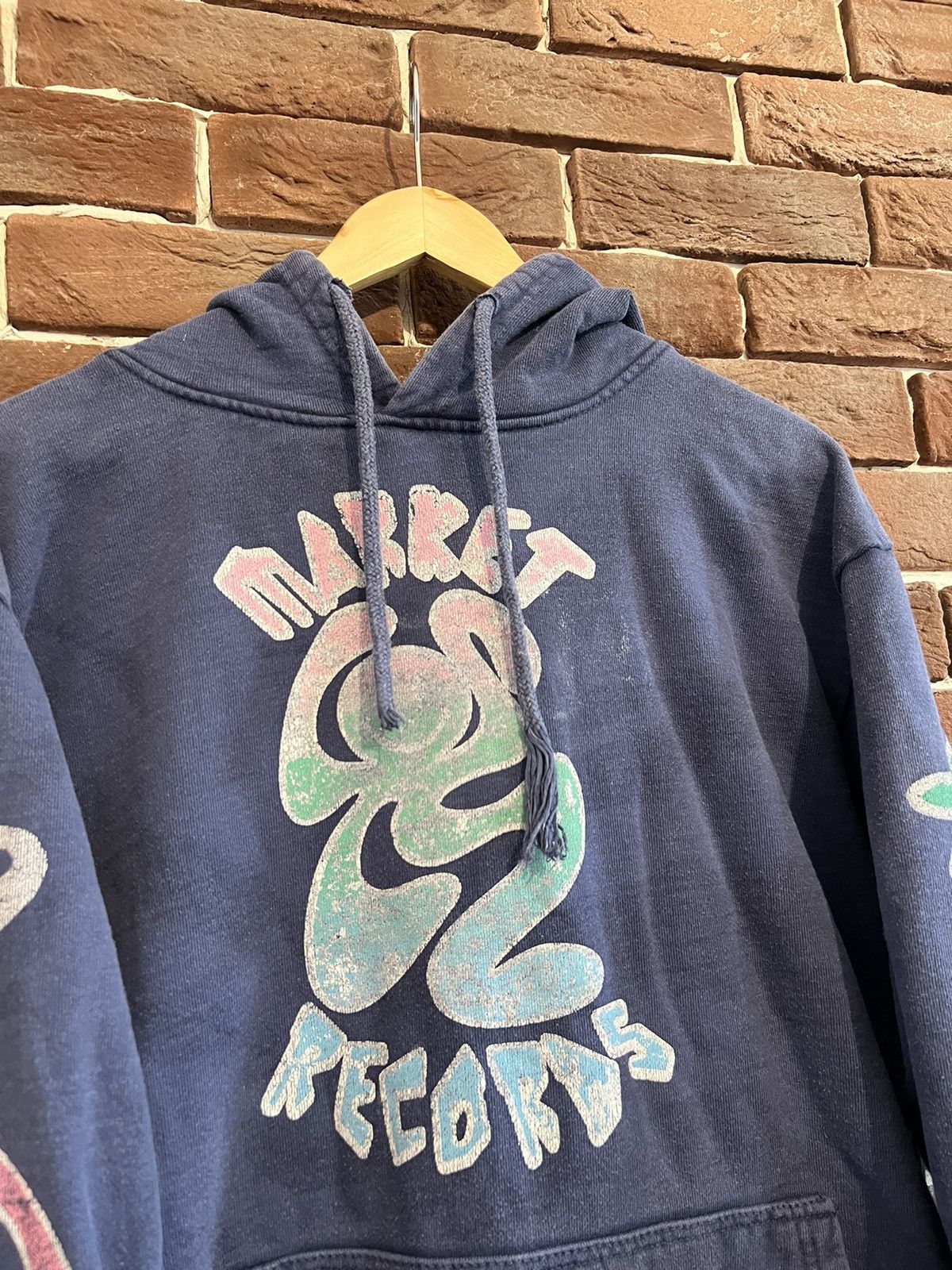Market Chinatown Market Smiley Records Studio Hoodie Medium Hype Size US M / EU 48-50 / 2 - 8 Thumbnail
