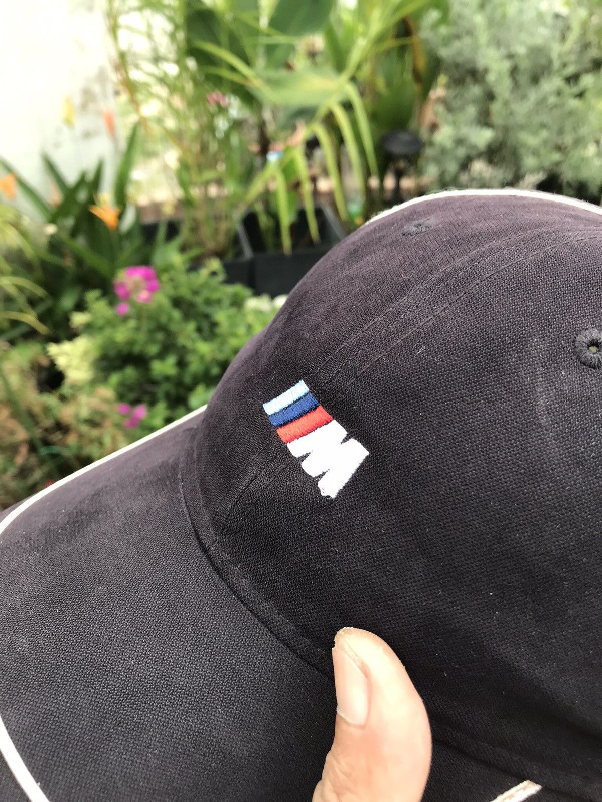 BMW × Vintage 💥VINTAGE (BMW) BAYERISCHE MOTOREN WERKE MOTORSPORTS CAP HAT Size ONE SIZE - 2 Thumbnail