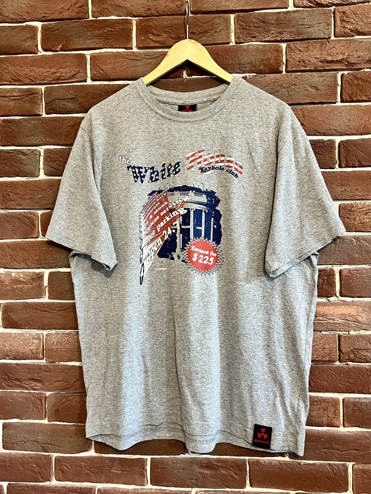 Band Tees Rare Vintage 00s Kraftwerk White House tee Rave Aphex Size US XXL / EU 58 / 5 - 1 Thumbnail