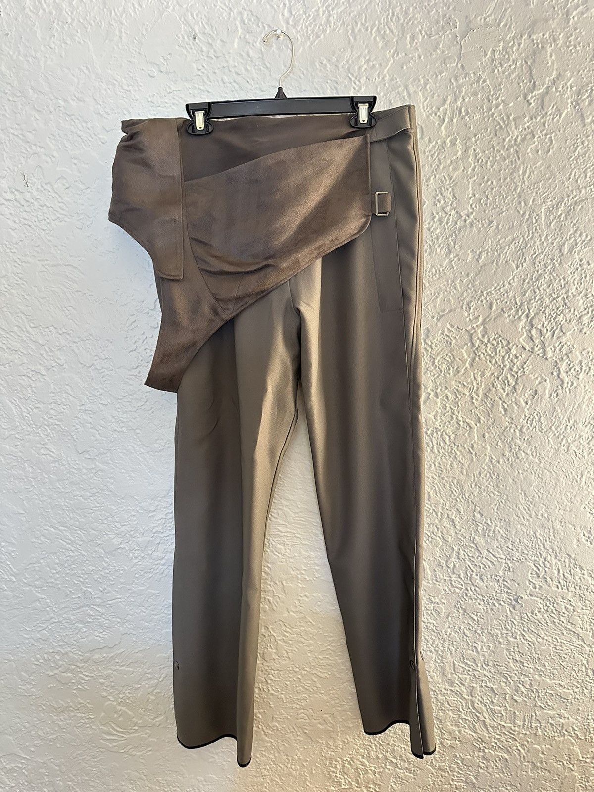 KIKO KOSTADINOV 3D DOUBLE PLEAT TROUSERS - ワークパンツ/カーゴパンツ