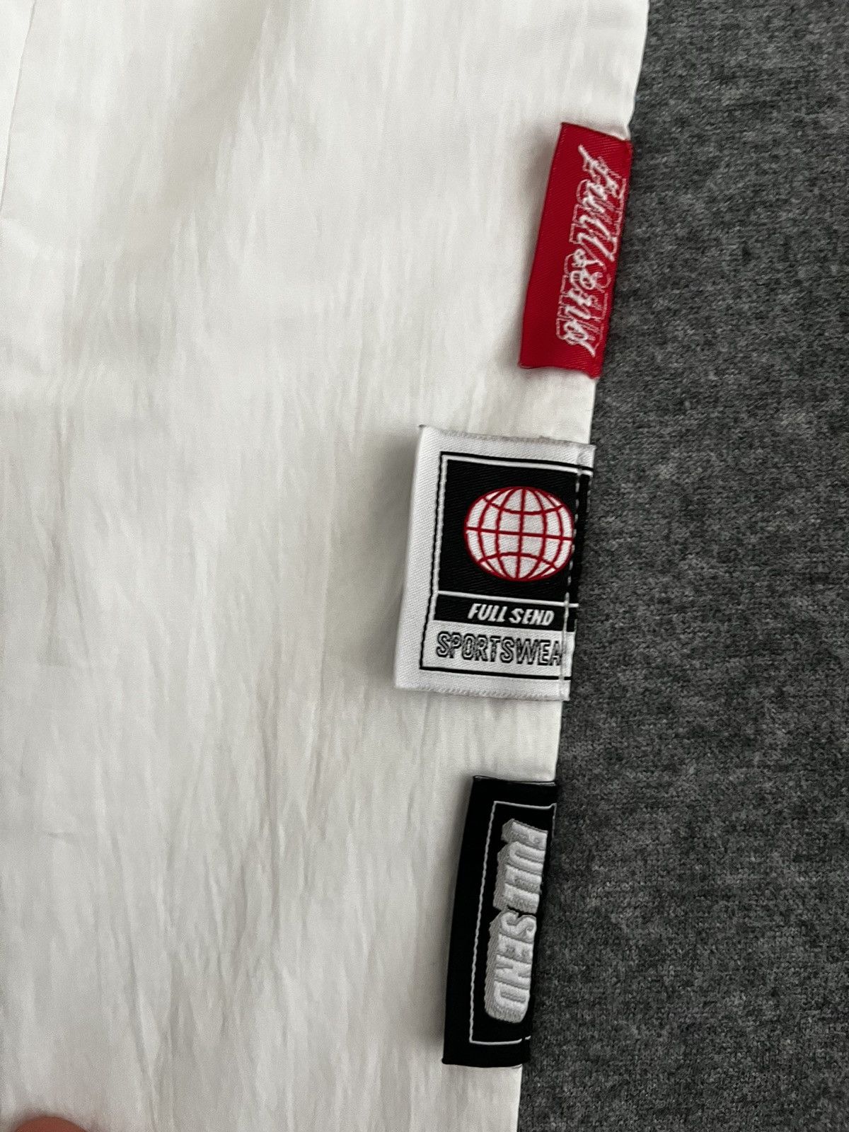 Full Send Full Send white sweats Size US 29 - 4 Thumbnail