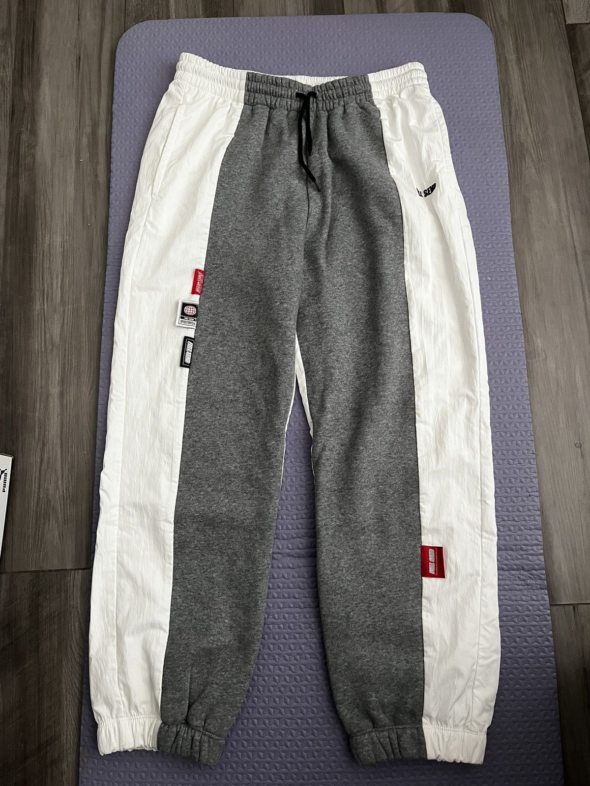 Full Send Full Send white sweats Size US 29 - 1 Thumbnail