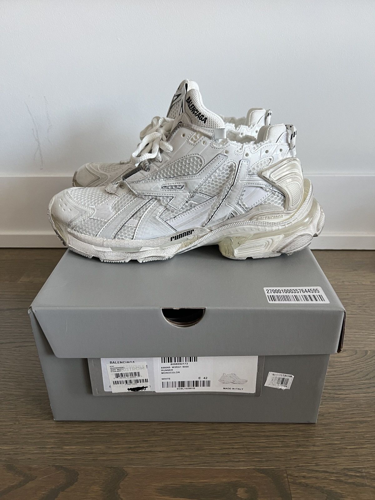 Balenciaga Balenciaga Runner White Sneakers 1st Iteration