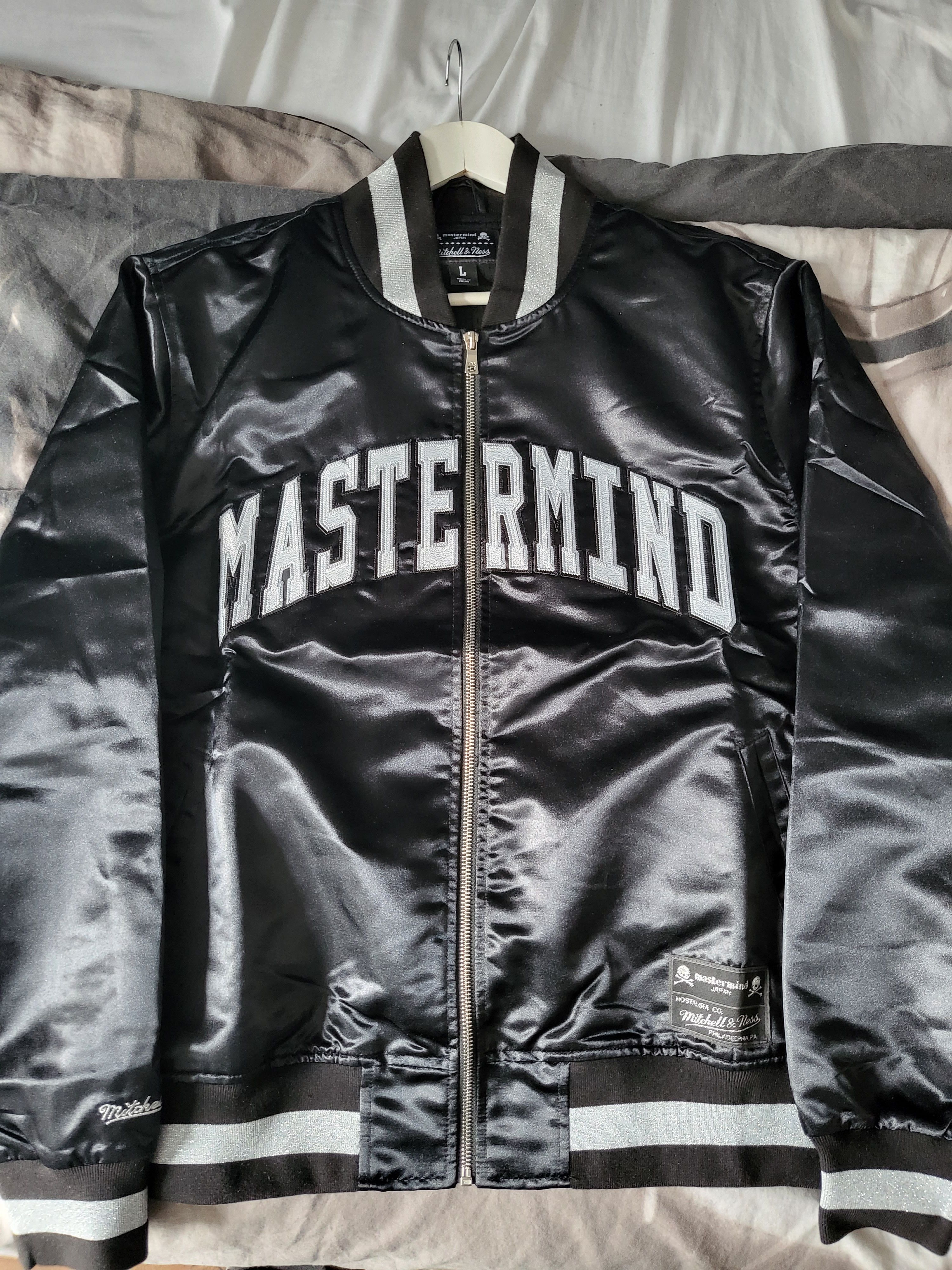 Mitchell & Ness Mastermind mitchell and ness varsity jacket | Grailed