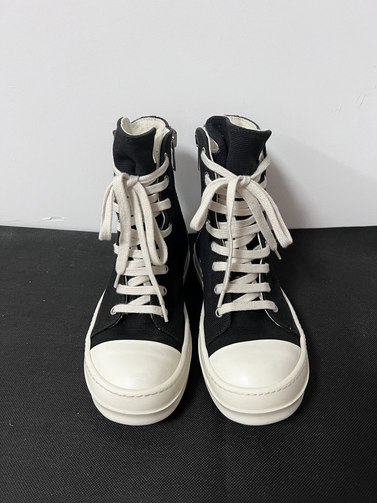 Rick Owens Drkshdw Rick owens drkshdw ramones high top sneakers Size US 6.5 / IT 36.5 - 3 Thumbnail