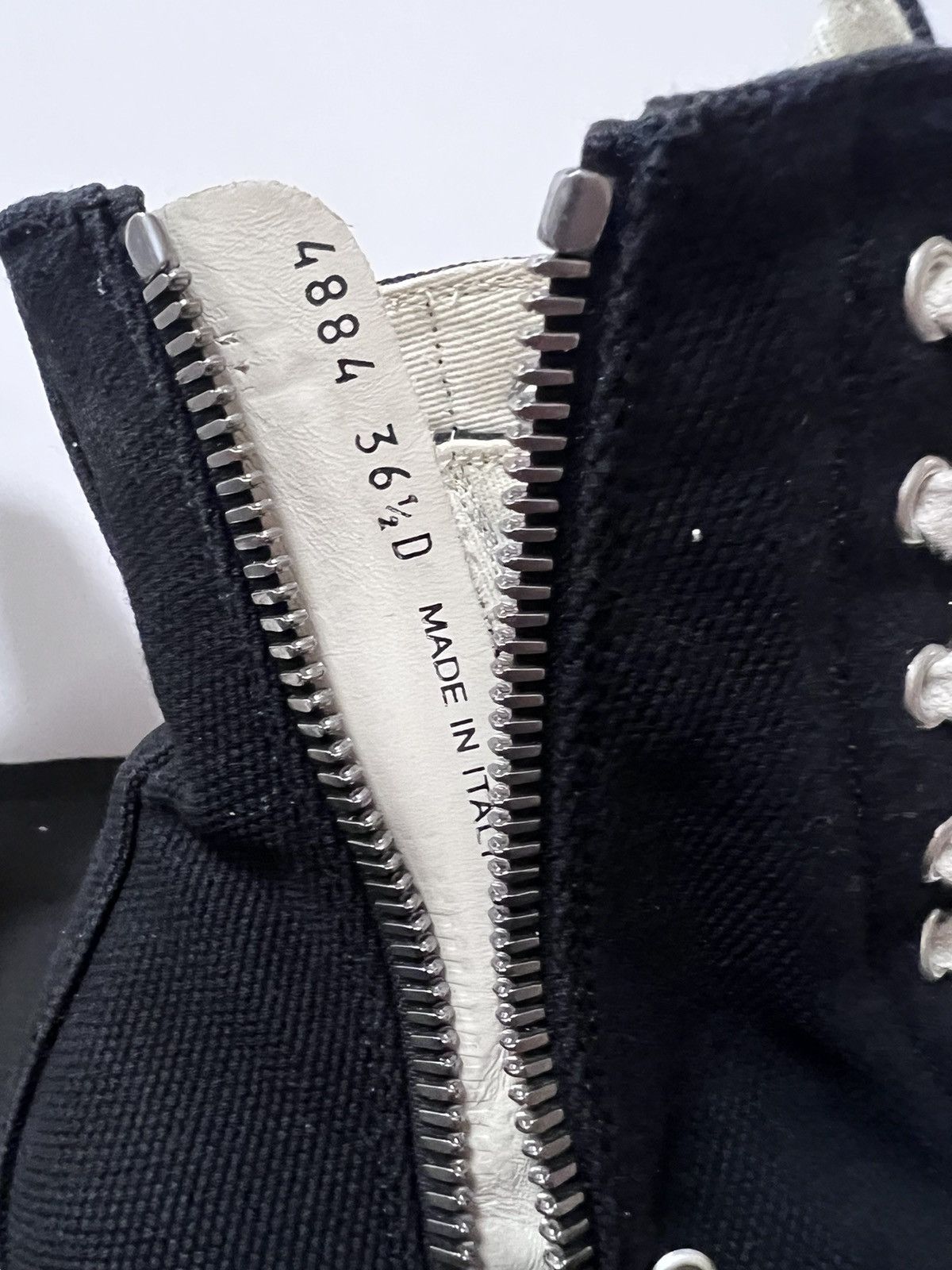 Rick Owens Drkshdw Rick owens drkshdw ramones high top sneakers Size US 6.5 / IT 36.5 - 9 Thumbnail