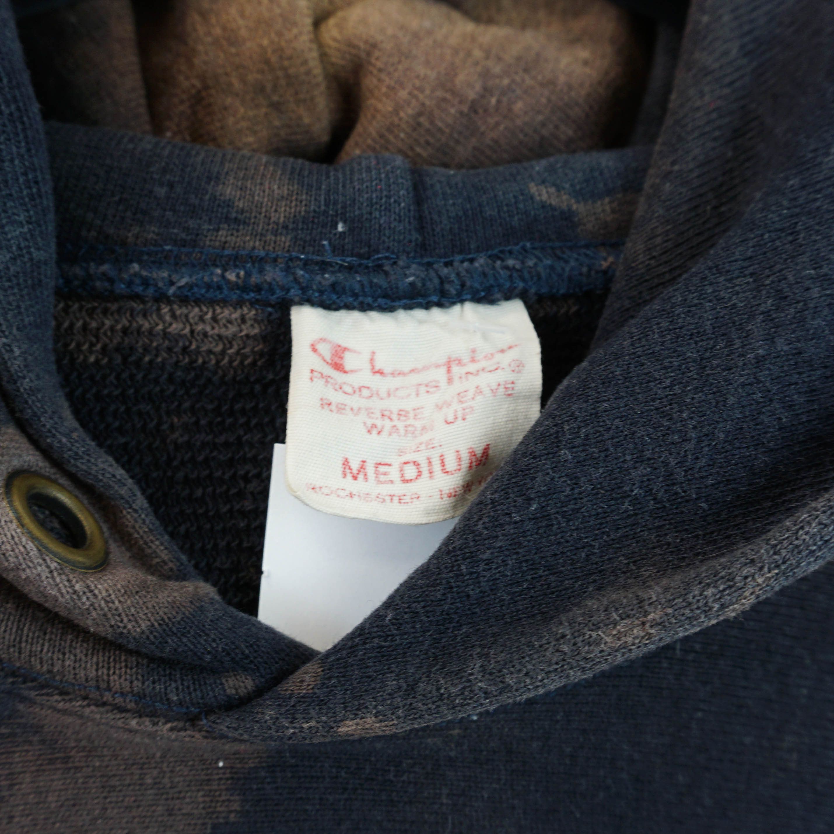 Champion Reverse Weave Bleached Hoodie Size M / US 6-8 / IT 42-44 - 3 Thumbnail