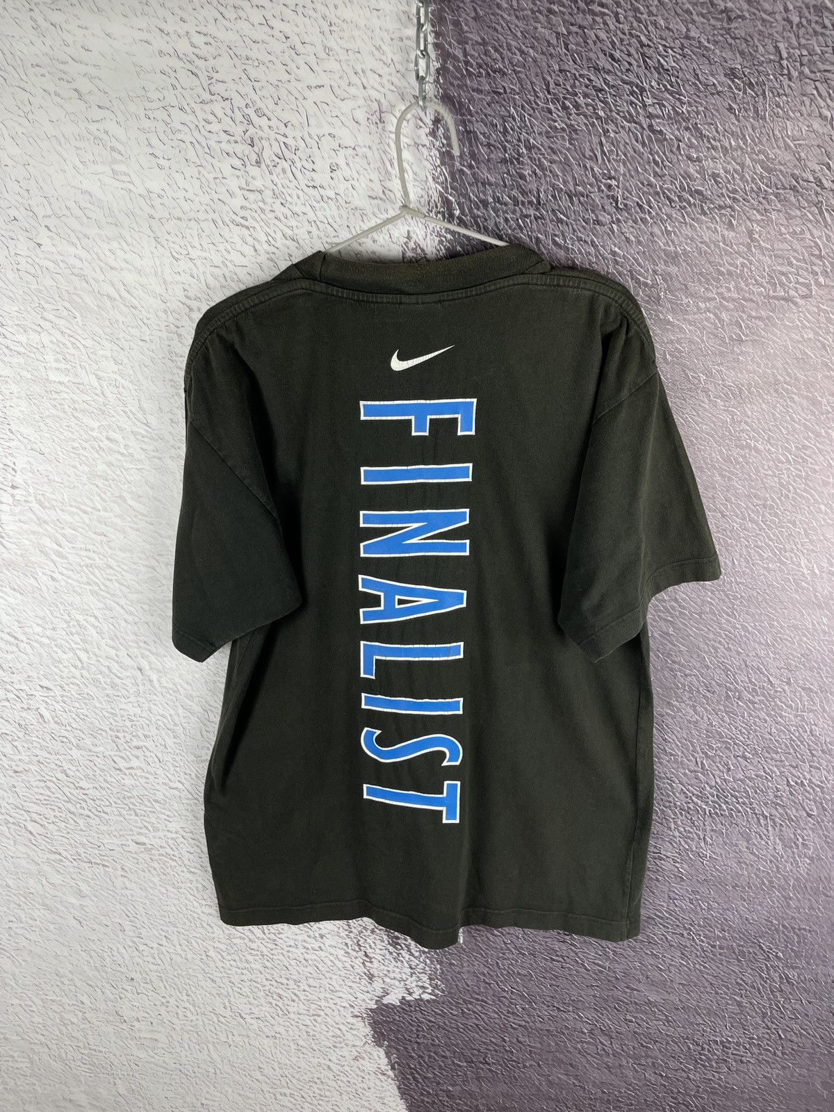 Nike Nike vintage 90s sun faded finalist swoosh logo tee shirt Size US M / EU 48-50 / 2 - 8 Thumbnail