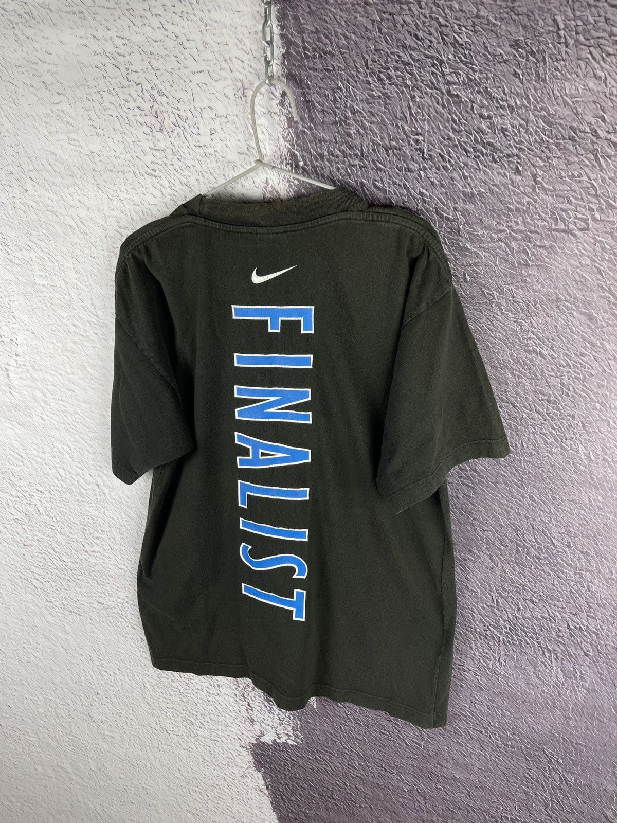 Nike Nike vintage 90s sun faded finalist swoosh logo tee shirt Size US M / EU 48-50 / 2 - 9 Thumbnail