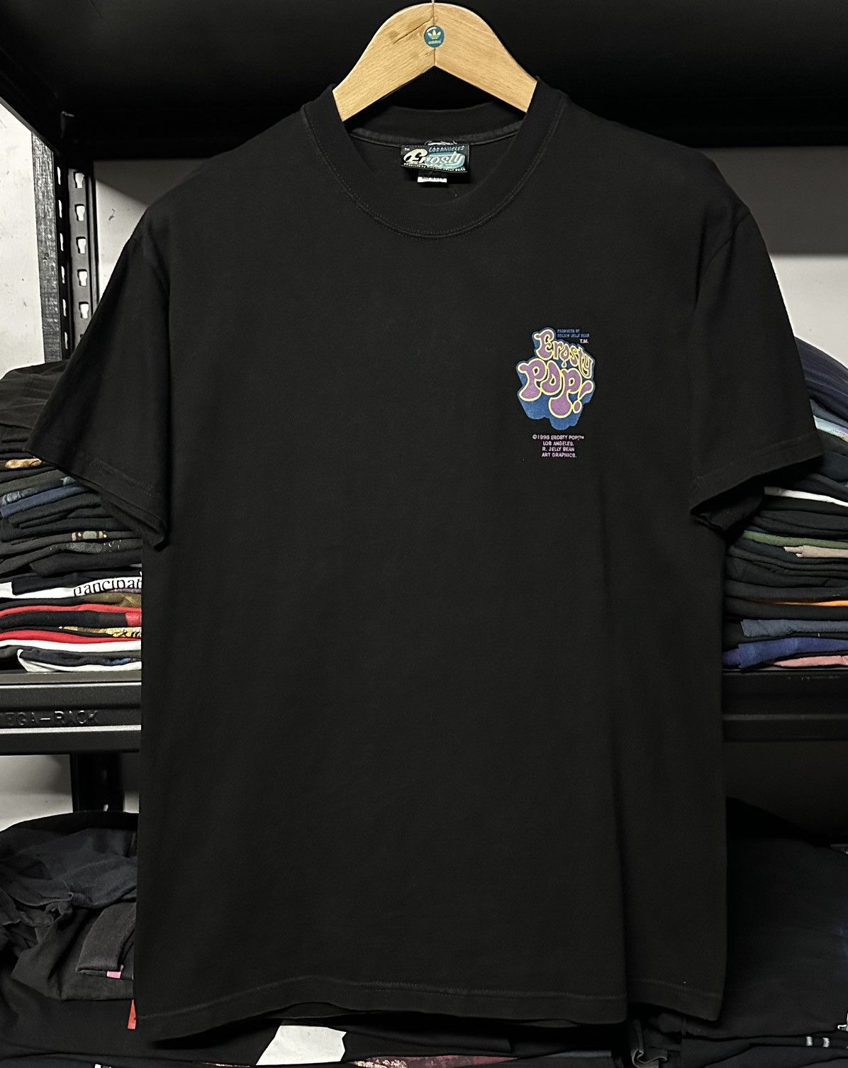 Hook-Ups × Vintage Vintage 90s Erosty Pop Rockin Jelly Bean Tee Size US M / EU 48-50 / 2 - 2 Thumbnail