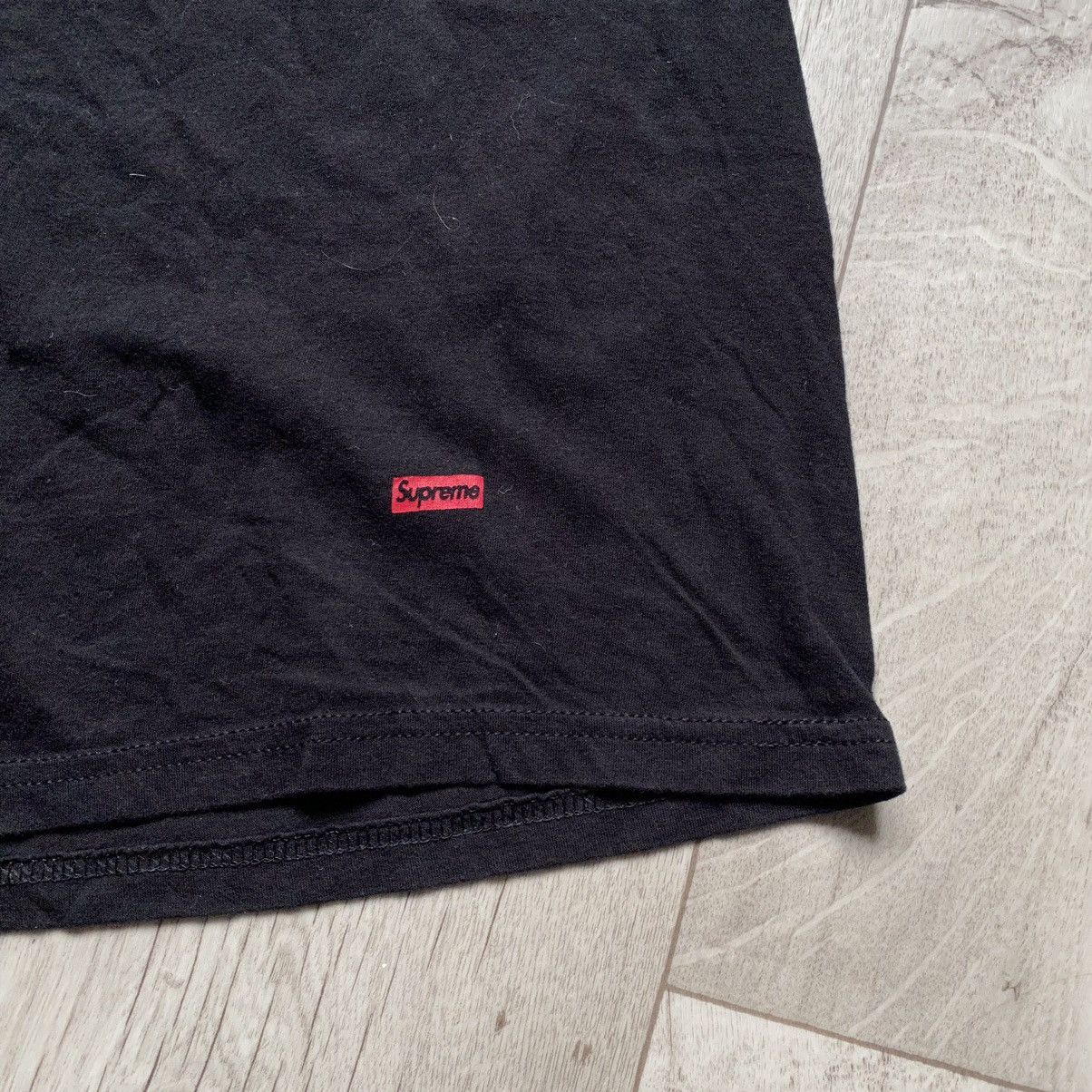 Hanes × Supreme SUPREME HANES MINIMAL BOX LOGO T SHIRT Size US S / EU 44-46 / 1 - 2 Thumbnail
