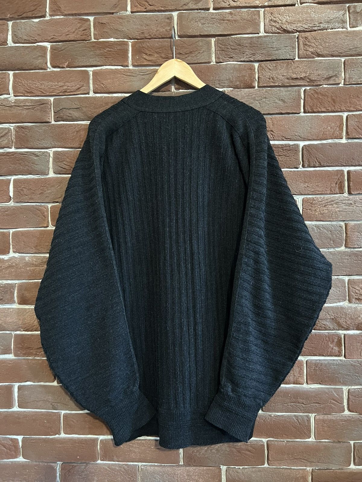 Carlo Colucci Carlo Colucci Vintage Coogi Style Grey Cardigan 52 Knit Hype Size US L / EU 52-54 / 3 - 2 Thumbnail