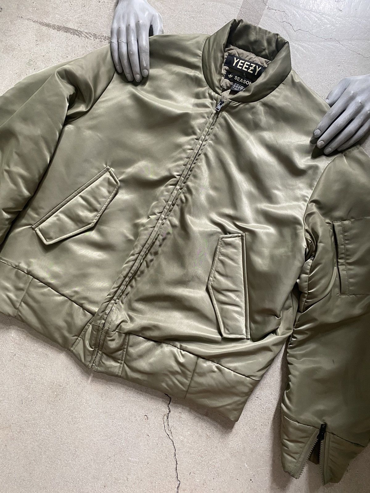 yeezy season 1 bomber jacket