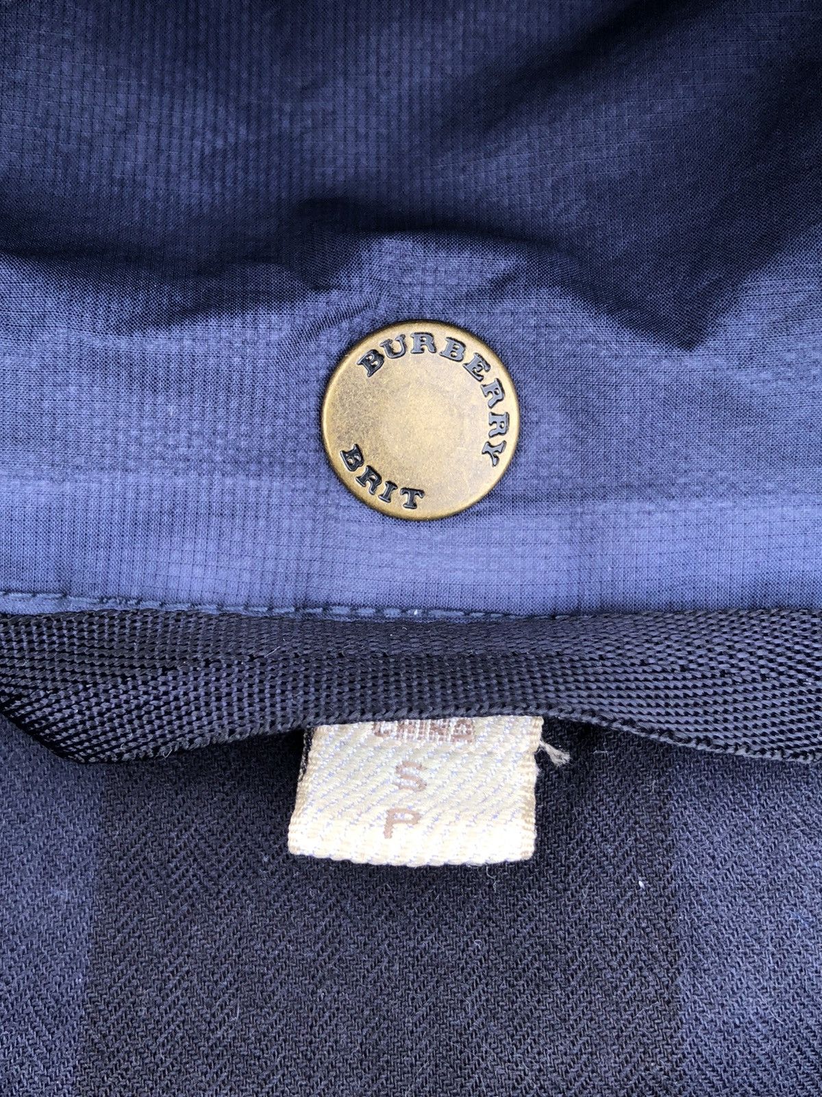 Burberry Burberry Brit Blue Indigo Fishtail Rain Jacket Parka Size US S / EU 44-46 / 1 - 4 Thumbnail