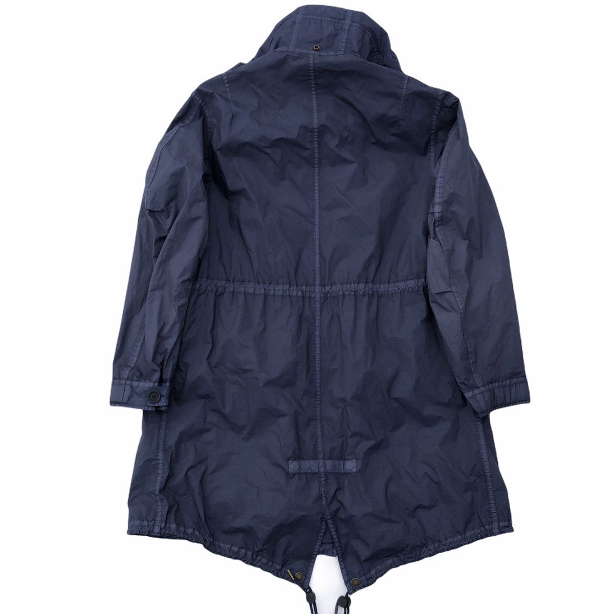 Burberry Burberry Brit Blue Indigo Fishtail Rain Jacket Parka Size US S / EU 44-46 / 1 - 2 Thumbnail