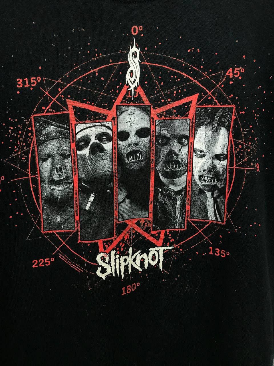 Band Tees × Slipknot × Vintage Slipknot 2010 vintage rock band overprinted tee Size US S / EU 44-46 / 1 - 4 Thumbnail