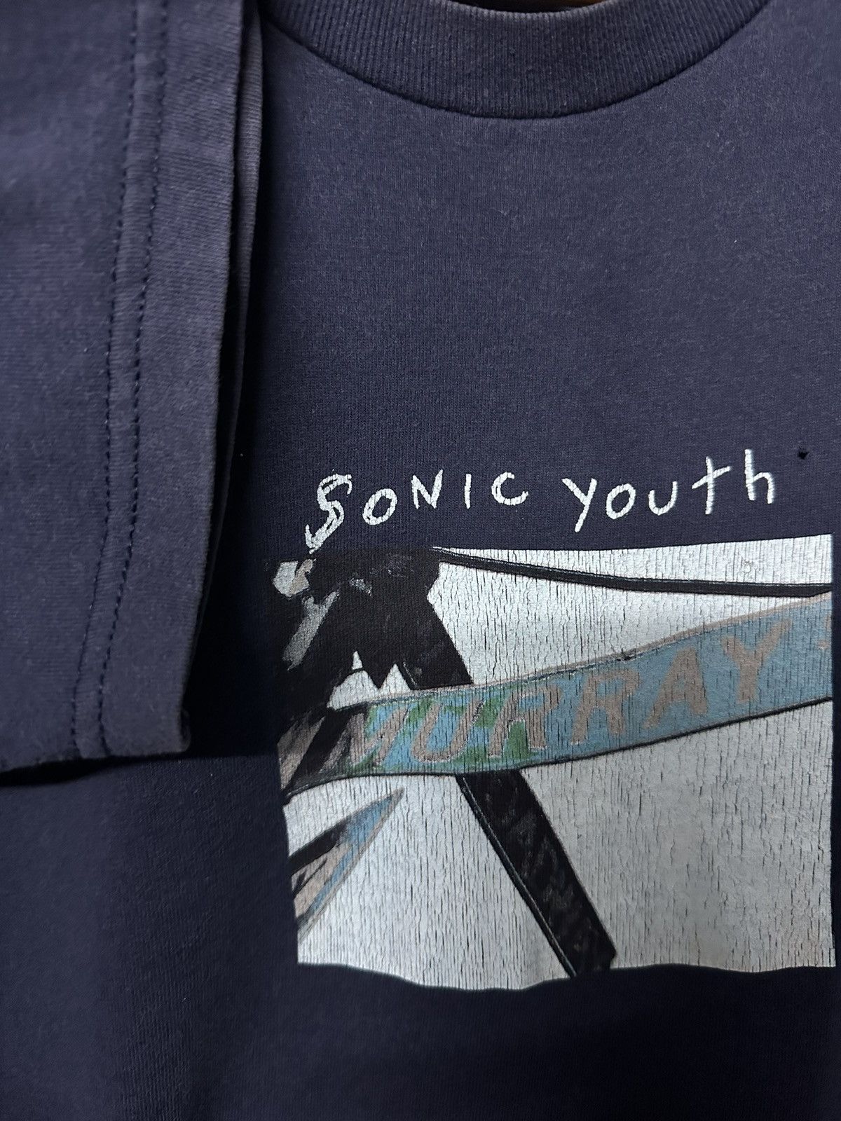 Band Tees Vintage Sonic Youth Murray Promo Faded Tee Size US M / EU 48-50 / 2 - 6 Thumbnail