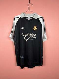 Real Madrid 2001 Retro Home Shirt/jersey Long Sleeve 5 Zidane 